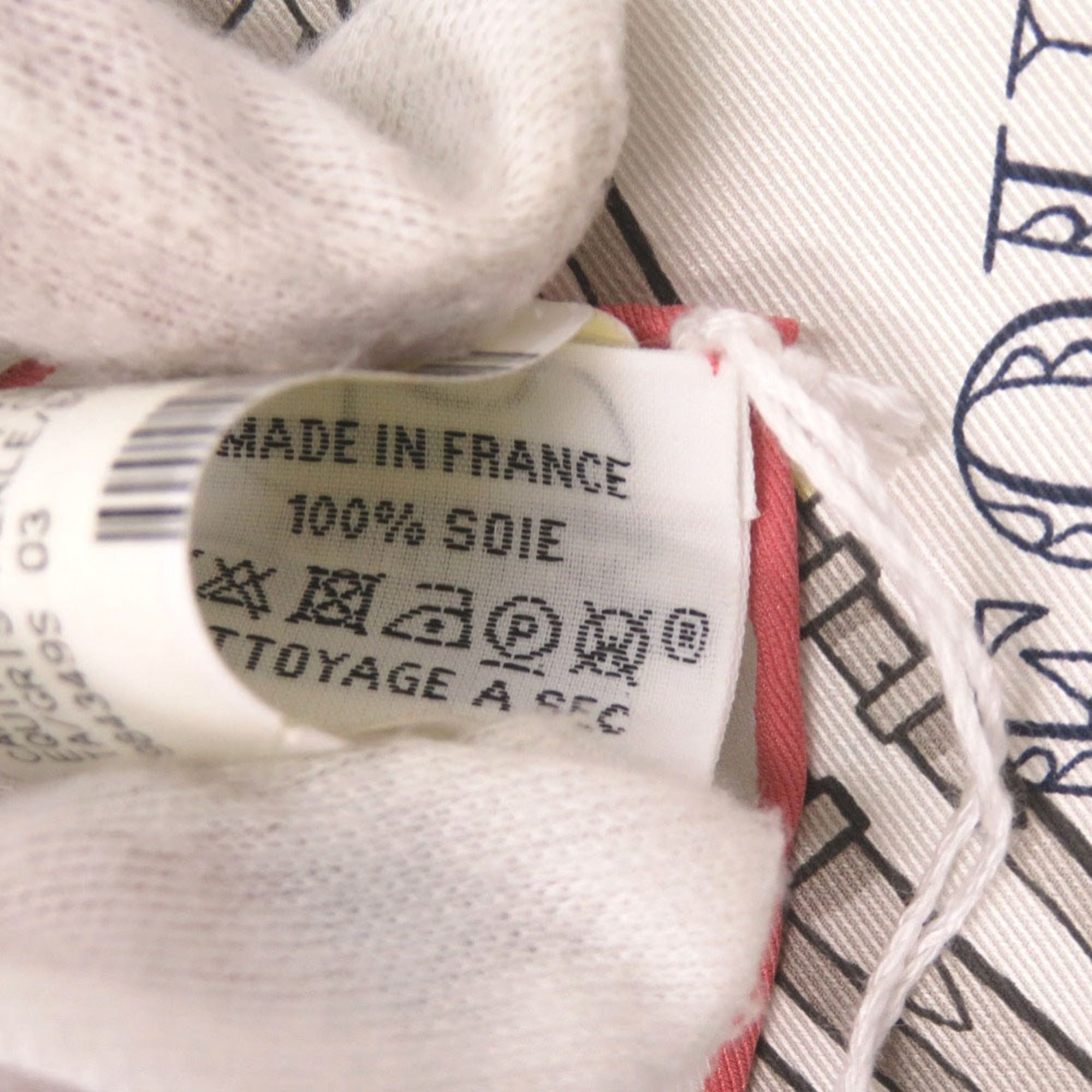 Hermes Like new Hermès Carré 70, Elegant Horsewear, Silk Griperle Bois de Rose Ardoise Scarf, 0215HERMES Size ONE SIZE - 5 Thumbnail