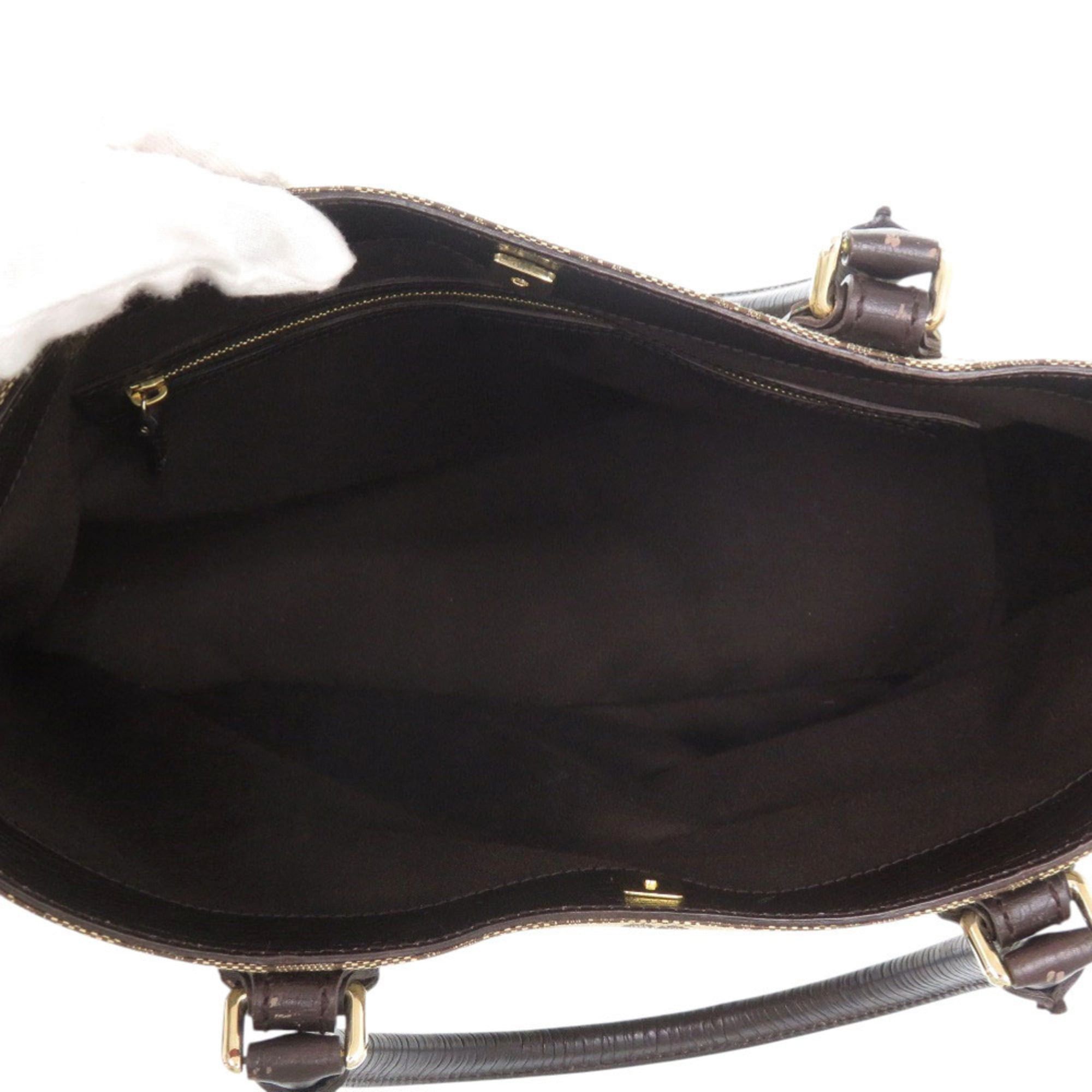 Gucci Excellent condition Gucci Horsebit tote bag, Sherry line 137385, gold hardware, GG canvas and leather, brown beige shoulder handbag 0710GUCCI Size ONE SIZE - 6 Thumbnail