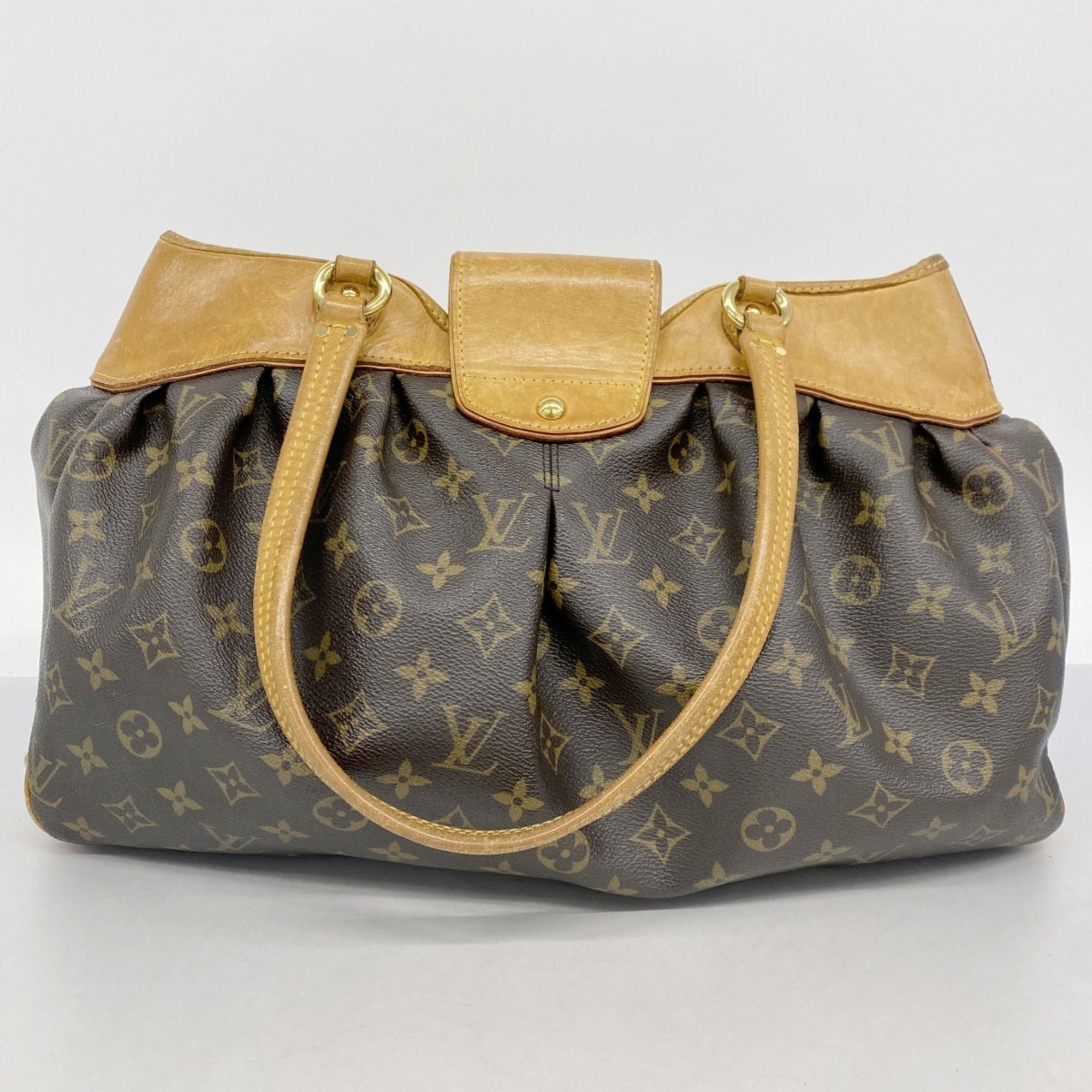Louis Vuitton Monogram Boëtie MM Handbag M45714 Brown Women's