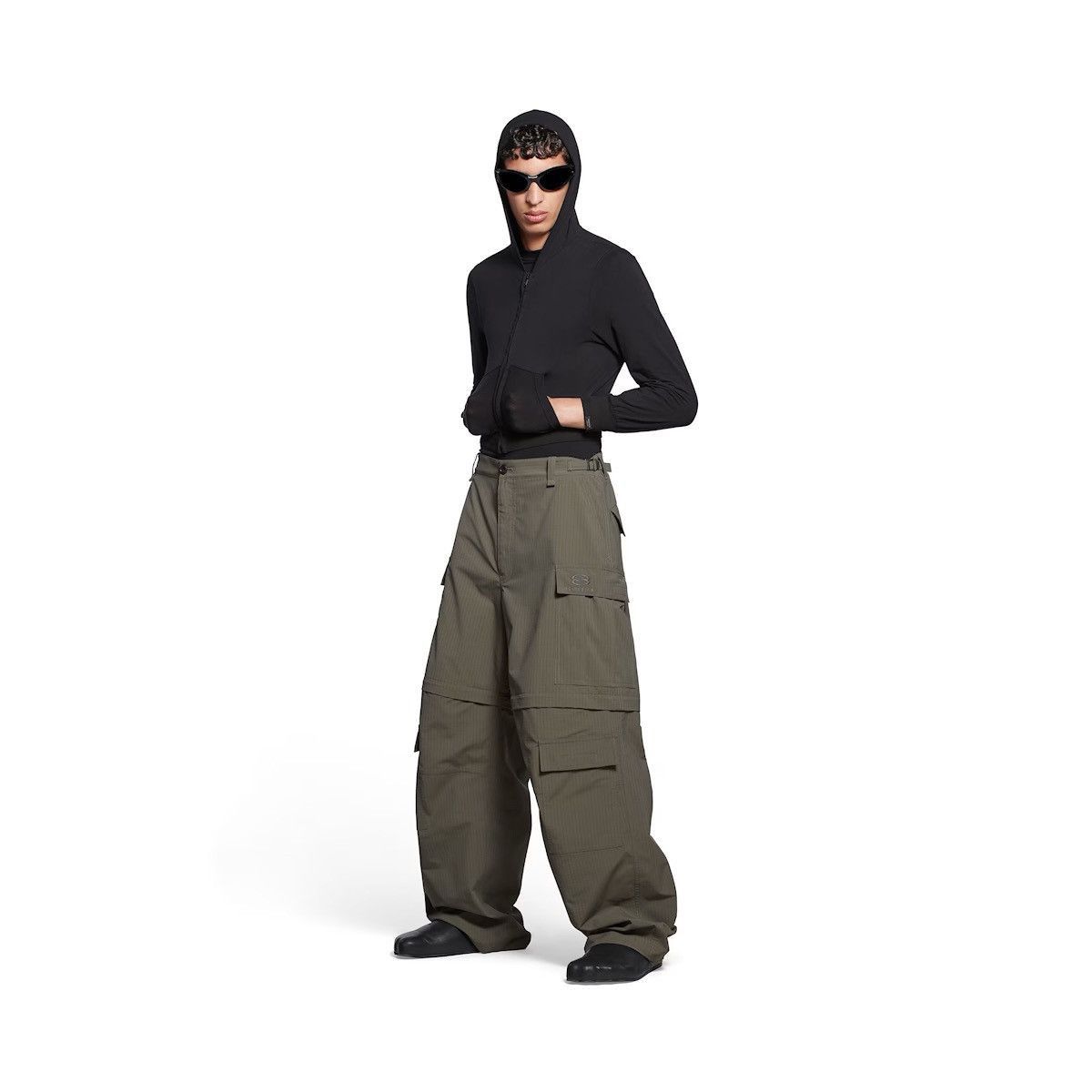 Balenciaga Balenciaga Unity Sports Icon Cargo Pants in khaki Size US 28 / EU 44 - 4 Thumbnail