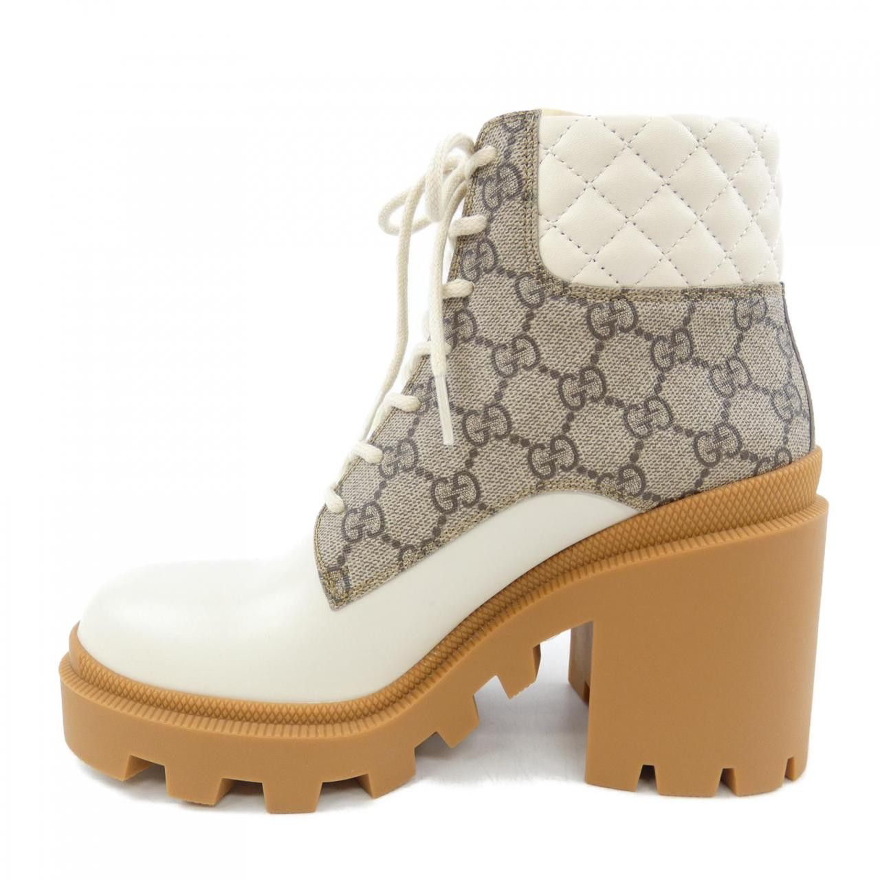 Gucci Gucci Gucci GG Supreme Boots Textile Shoes 659691 DUTY FREE for USA Size ONE SIZE - 2 Thumbnail