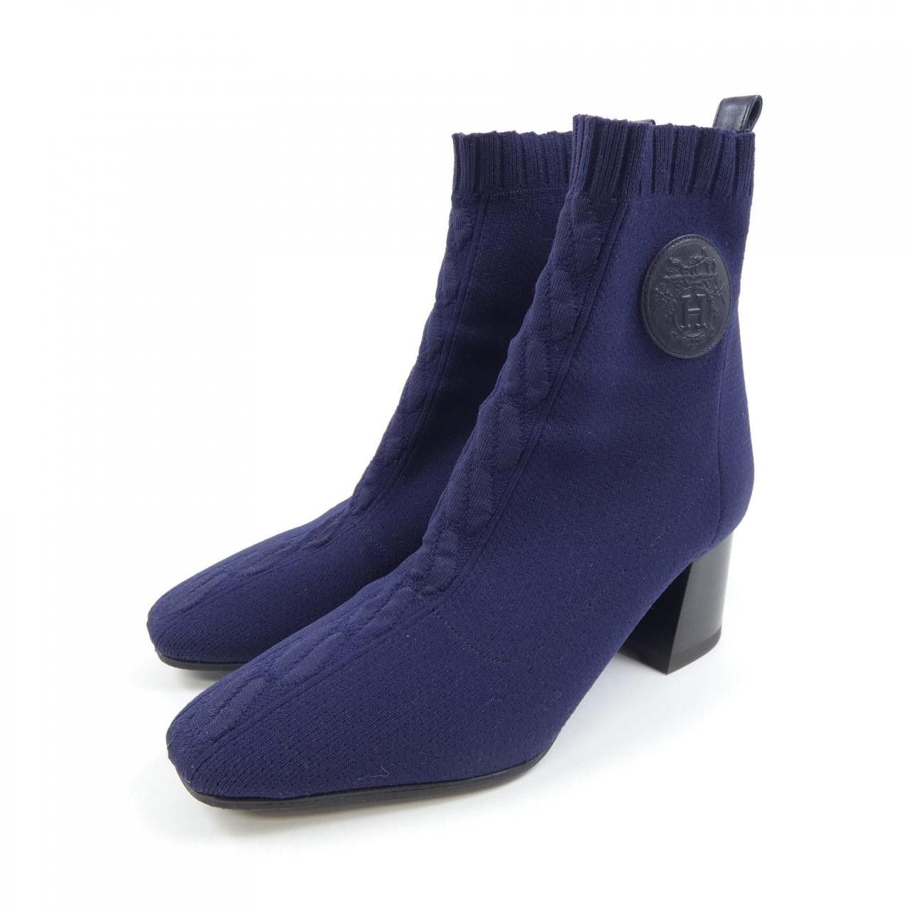 Hermes Hermes Hermès 192034Z Knit Boots Textile Shoes DUTY FREE for USA Size ONE SIZE - 3 Thumbnail