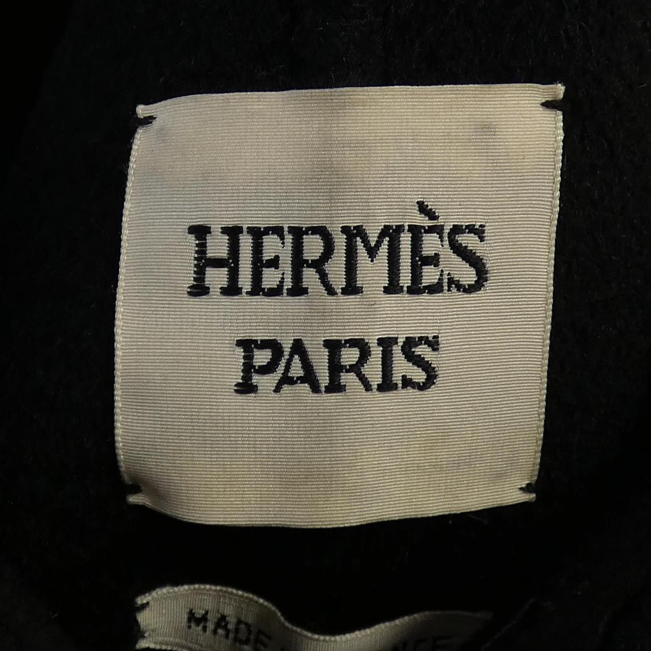 Hermes Hermes Hermès Cashmere Coat Textile Outerwear DUTY FREE for USA Size ONE SIZE - 4 Thumbnail