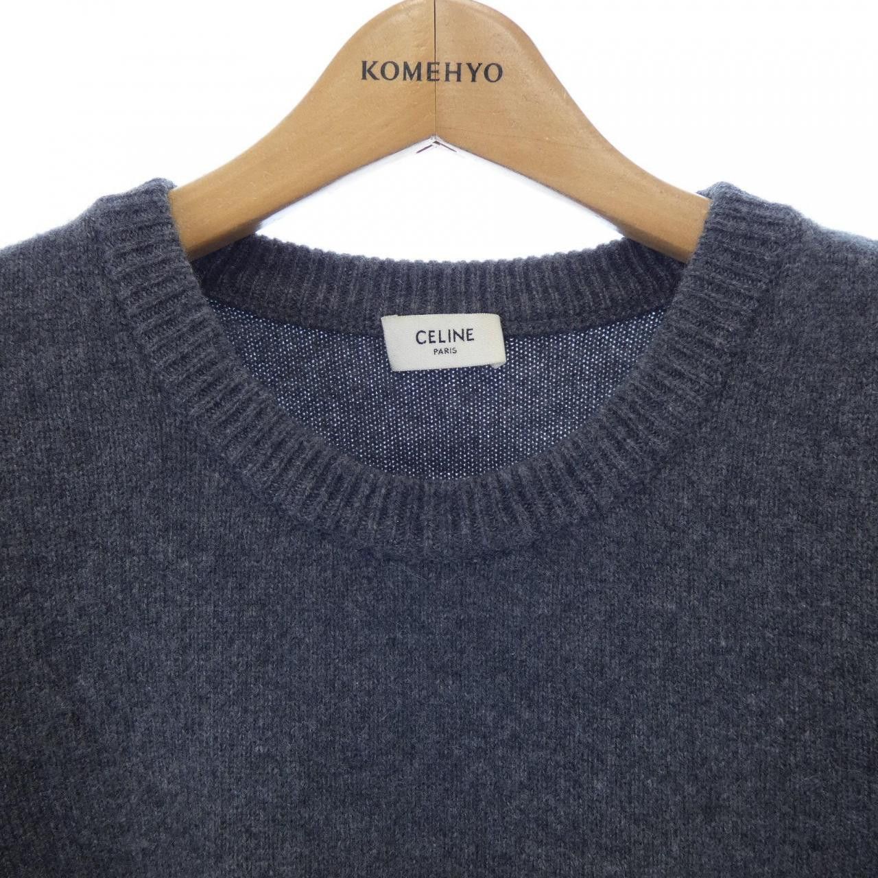 Celine Celine Celine Cashmere Sweater Textile Tops 2A528981E DUTY FREE for USA Size ONE SIZE - 5 Thumbnail