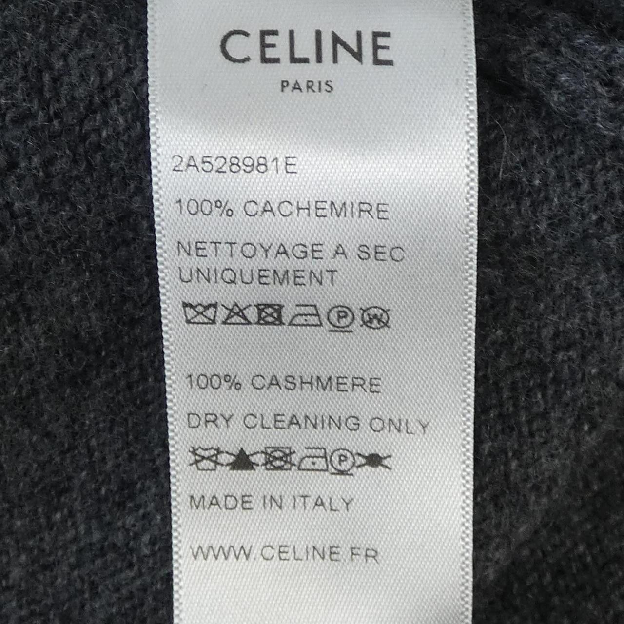Celine Celine Celine Cashmere Sweater Textile Tops 2A528981E DUTY FREE for USA Size ONE SIZE - 3 Thumbnail