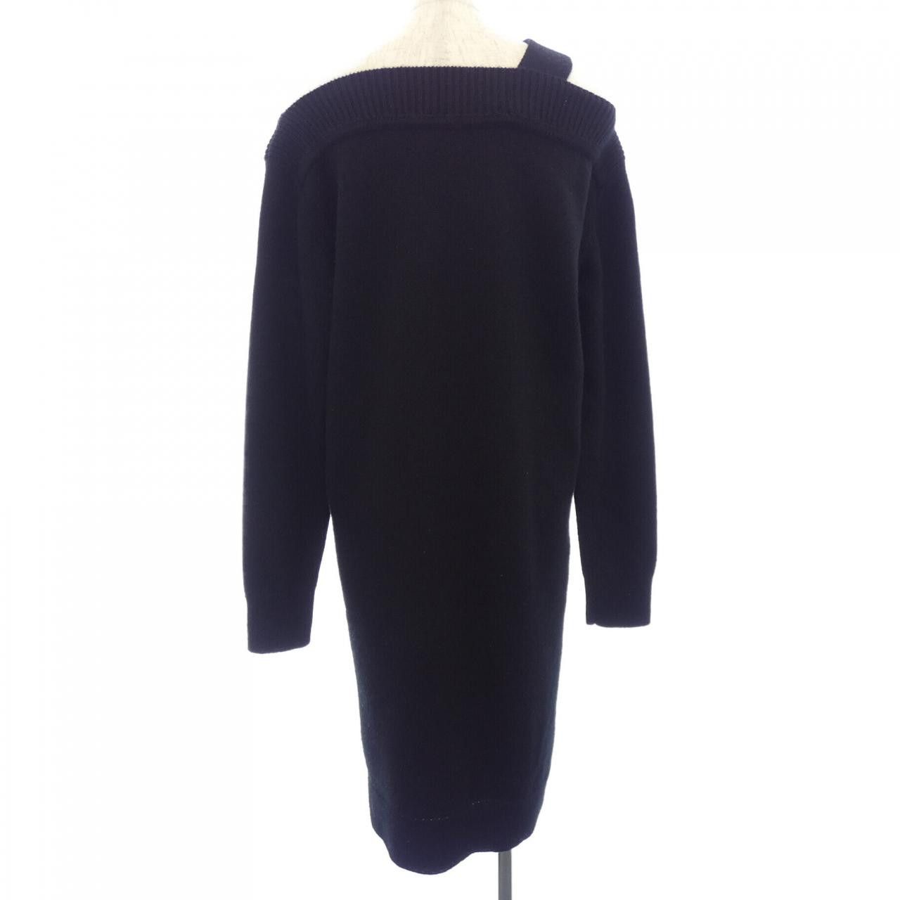 Hermes Hermes Hermes 4H2541D134 Cashmere Dress Textile Dresses DUTY FREE for USA Size ONE SIZE - 2 Thumbnail