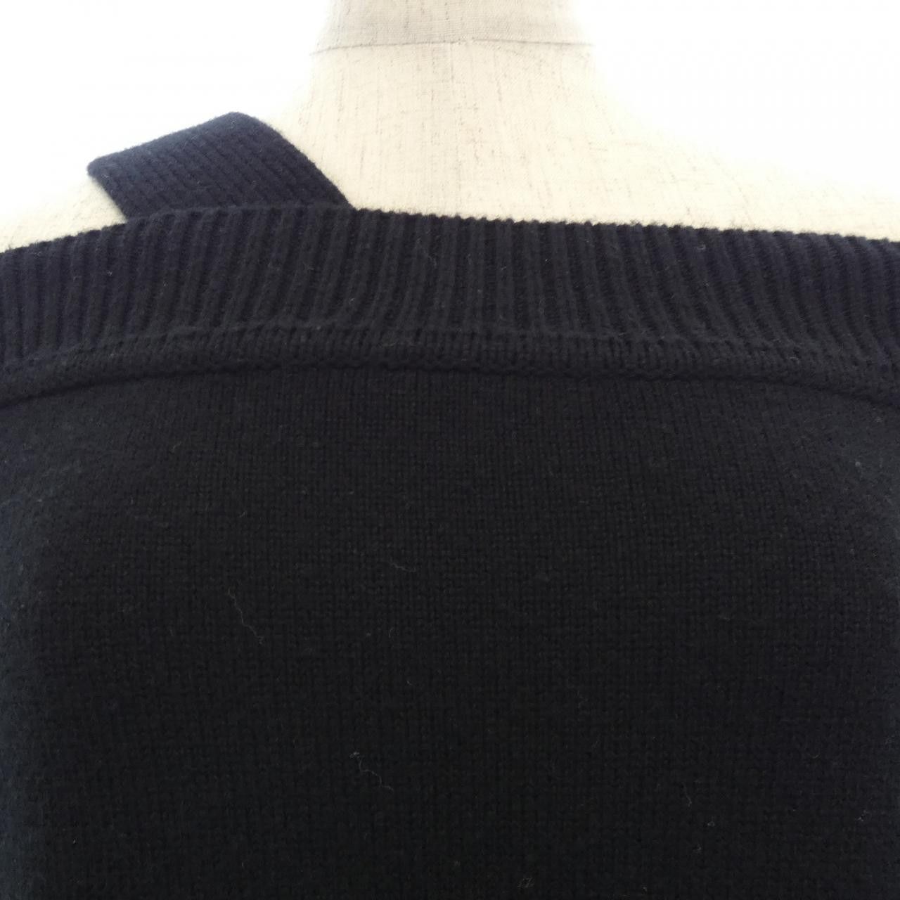 Hermes Hermes Hermes 4H2541D134 Cashmere Dress Textile Dresses DUTY FREE for USA Size ONE SIZE - 5 Thumbnail