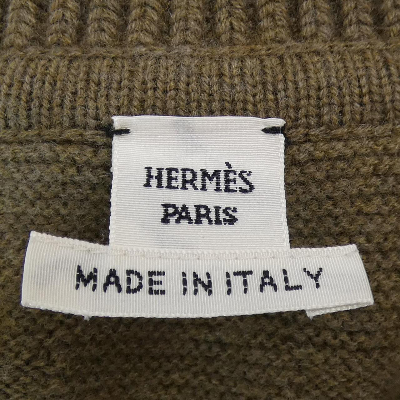 Hermes Hermes Hermes Knitwear Wool Knitwear34 Textile Tops DUTY FREE for USA Size ONE SIZE - 4 Thumbnail