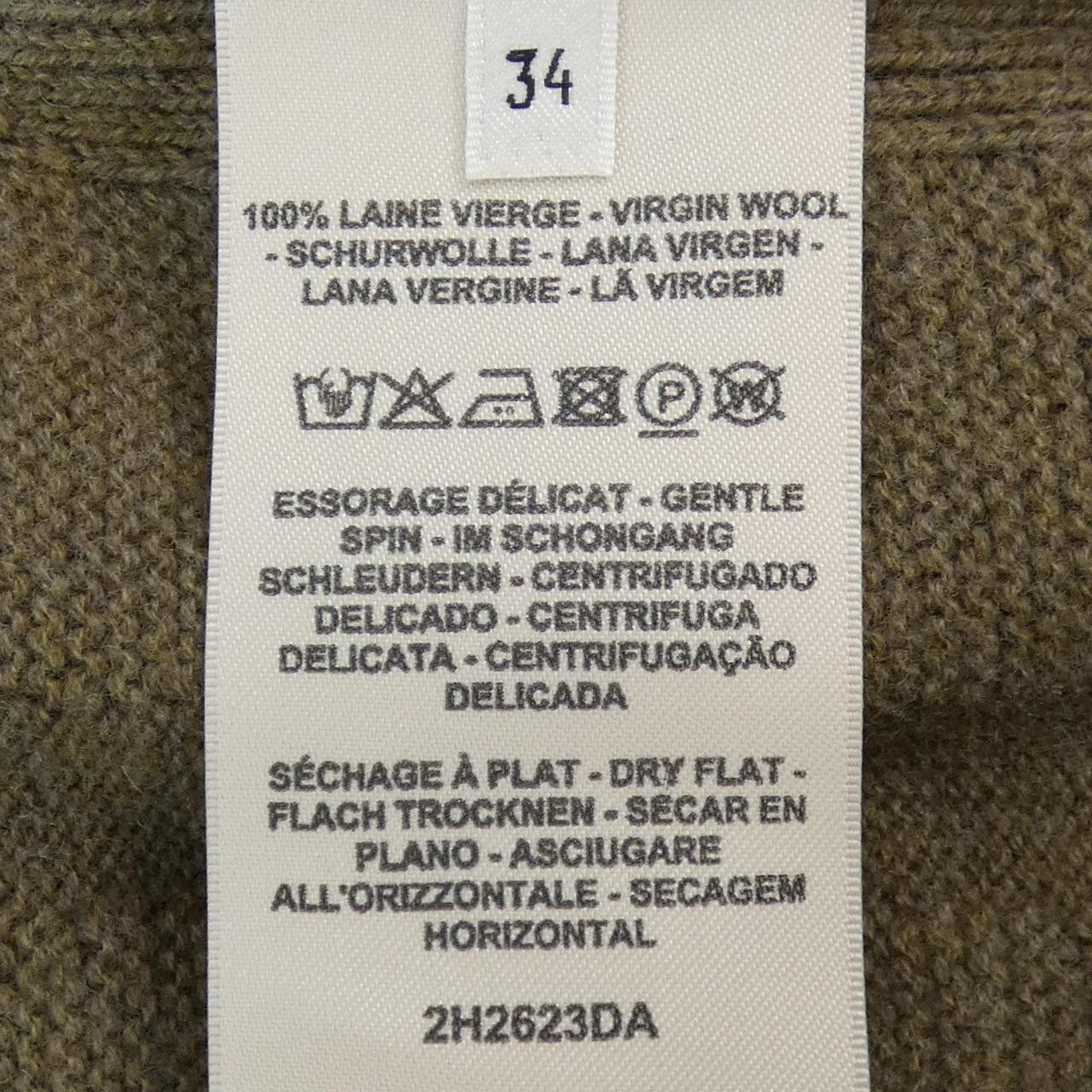 Hermes Hermes Hermes Knitwear Wool Knitwear34 Textile Tops DUTY FREE for USA Size ONE SIZE - 3 Thumbnail