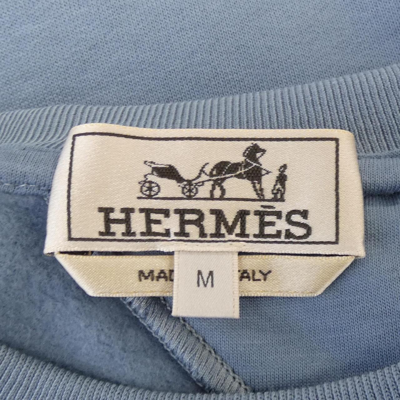 Hermes Hermes Hermès RUN H M Sweatshirt Textile Sweatshirts & Hoodies DUTY FREE for USA Size ONE SIZE - 4 Thumbnail