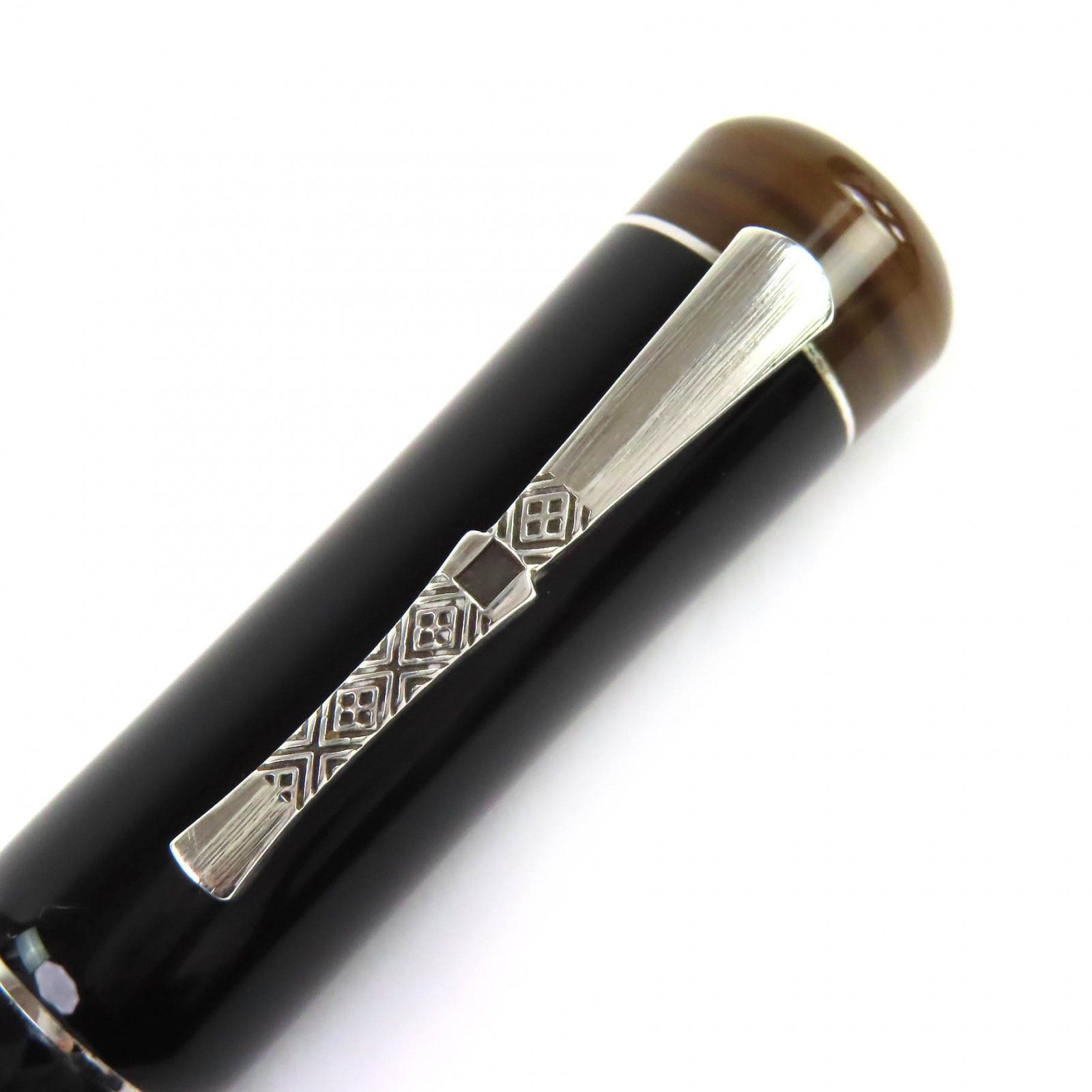 Other Other DELTA Ethnic Minority Series Indio 925 Silver Au750 2way Fountain Pen Ballpoint Pen Precious Metal Pen DUTY FREE for USA Size ONE SIZE - 8 Thumbnail
