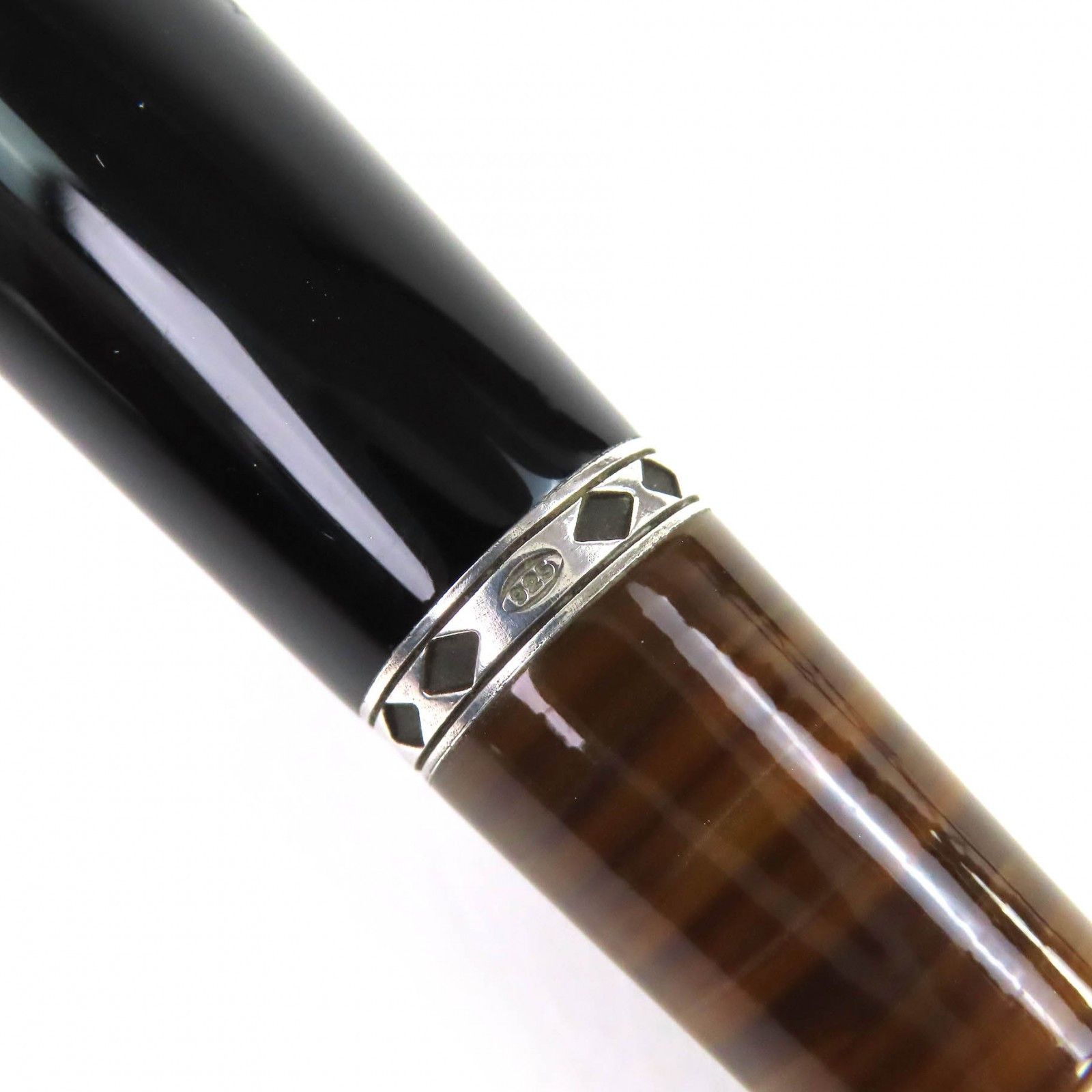 Other Other DELTA Ethnic Minority Series Indio 925 Silver Au750 2way Fountain Pen Ballpoint Pen Precious Metal Pen DUTY FREE for USA Size ONE SIZE - 12 Thumbnail