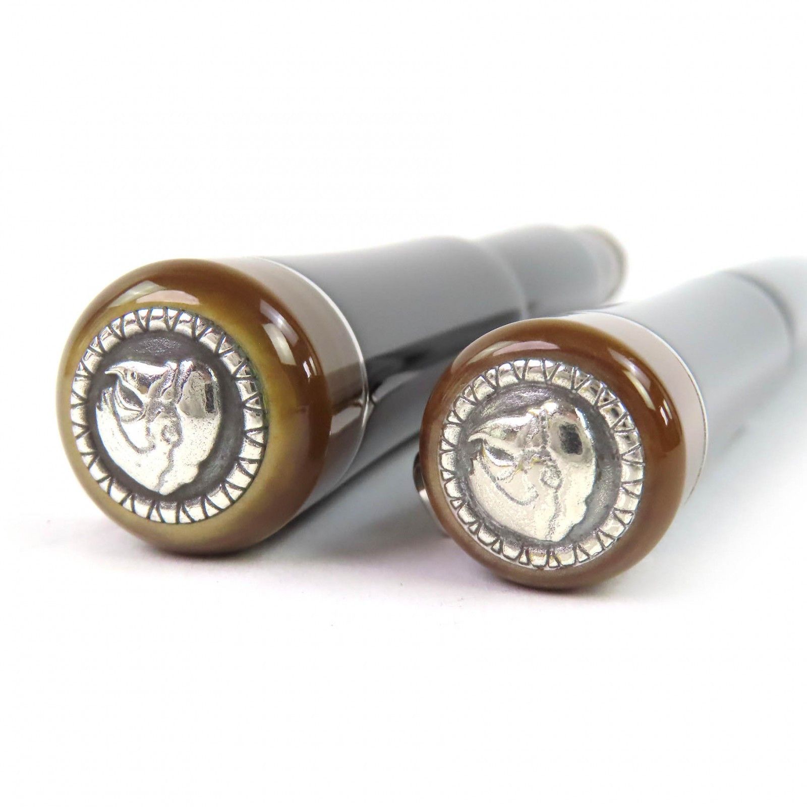 Other Other DELTA Ethnic Minority Series Indio 925 Silver Au750 2way Fountain Pen Ballpoint Pen Precious Metal Pen DUTY FREE for USA Size ONE SIZE - 4 Thumbnail