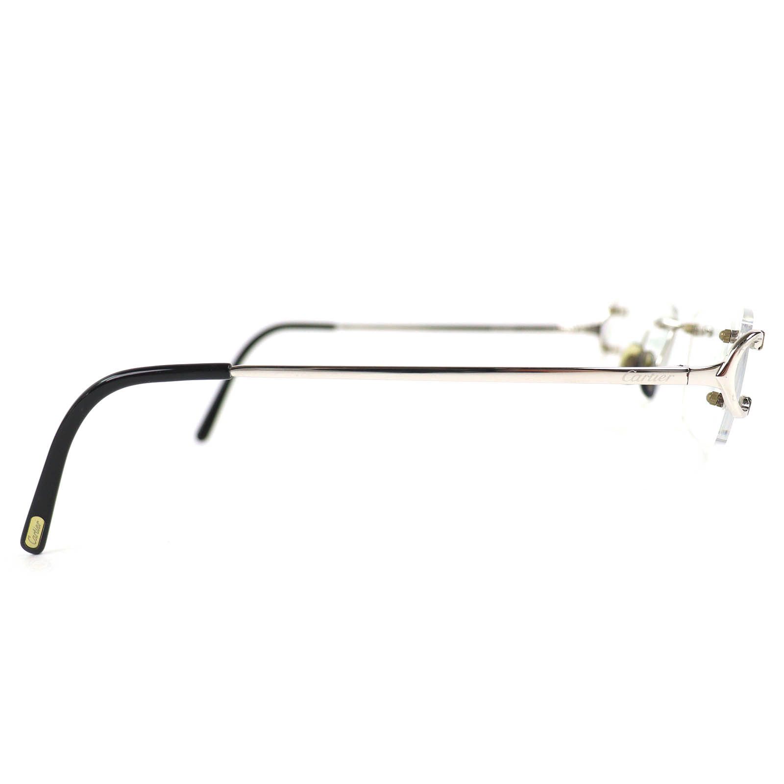 Cartier Cartier Cartier 2C Decor Two-Point Rimless Glasses Others Glasses DUTY FREE for USA Size ONE SIZE - 4 Thumbnail