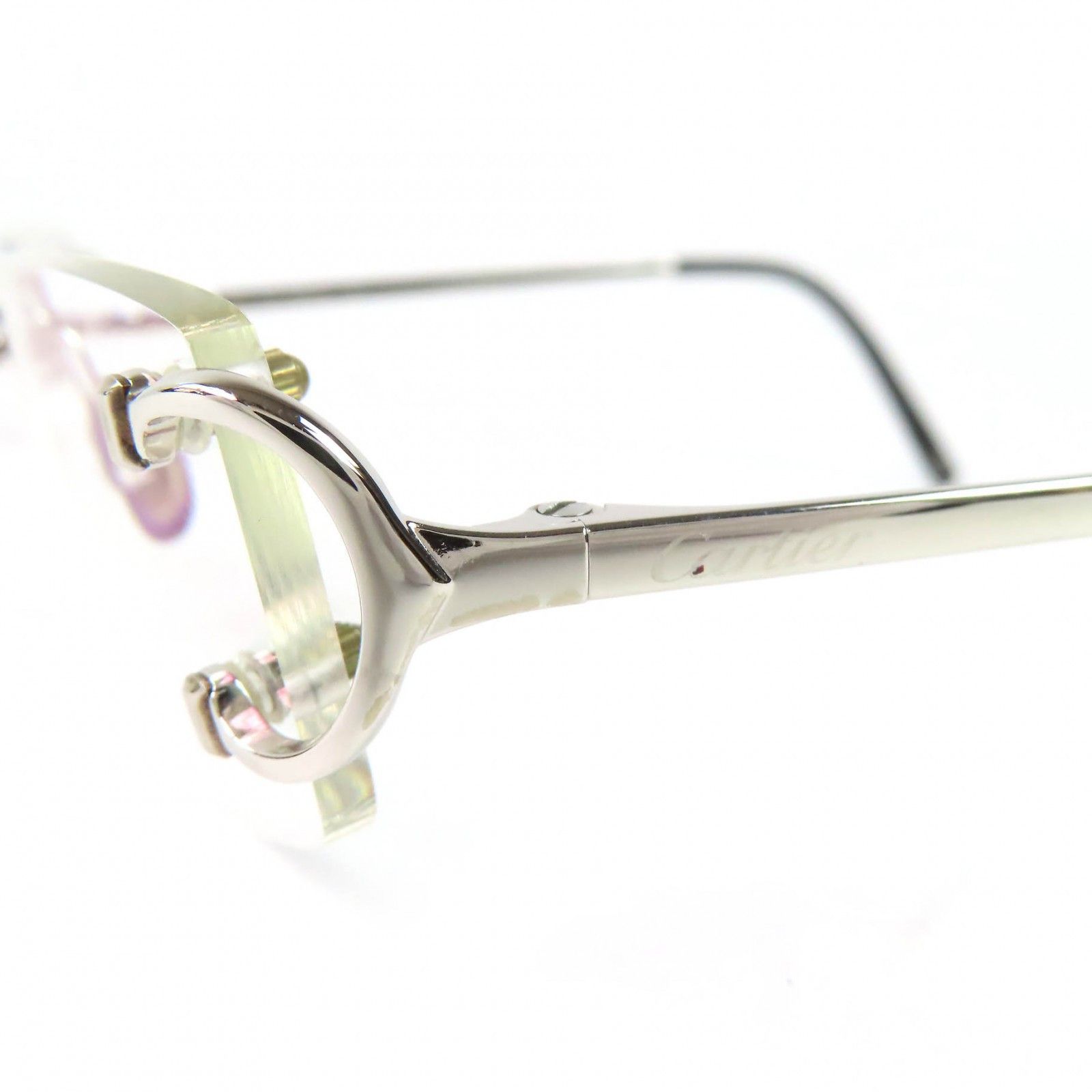 Cartier Cartier Cartier 2C Decor Two-Point Rimless Glasses Others Glasses DUTY FREE for USA Size ONE SIZE - 6 Thumbnail