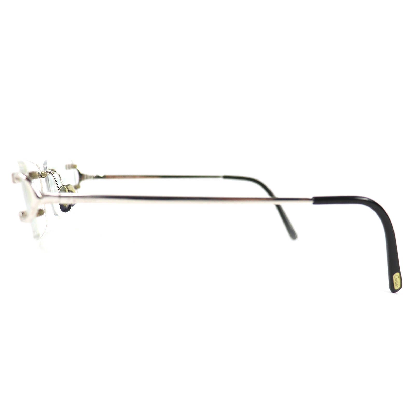 Cartier Cartier Cartier 2C Decor Two-Point Rimless Glasses Others Glasses DUTY FREE for USA Size ONE SIZE - 3 Thumbnail