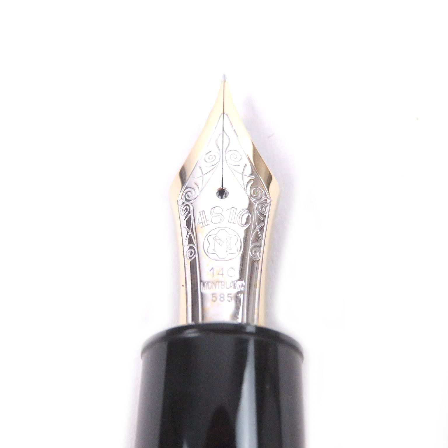 Montblanc Montblanc MONTBLANC Meisterstück 14K Fountain Pen Precious Metal Pen DUTY FREE for USA Size ONE SIZE - 4 Thumbnail