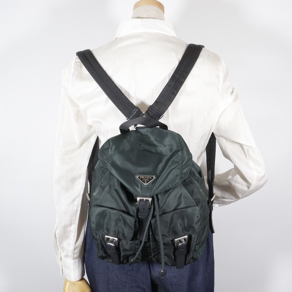 Prada Prada Prada Nylon 2way Backpack Textile Backpack DUTY FREE for USA Size ONE SIZE - 20 Thumbnail