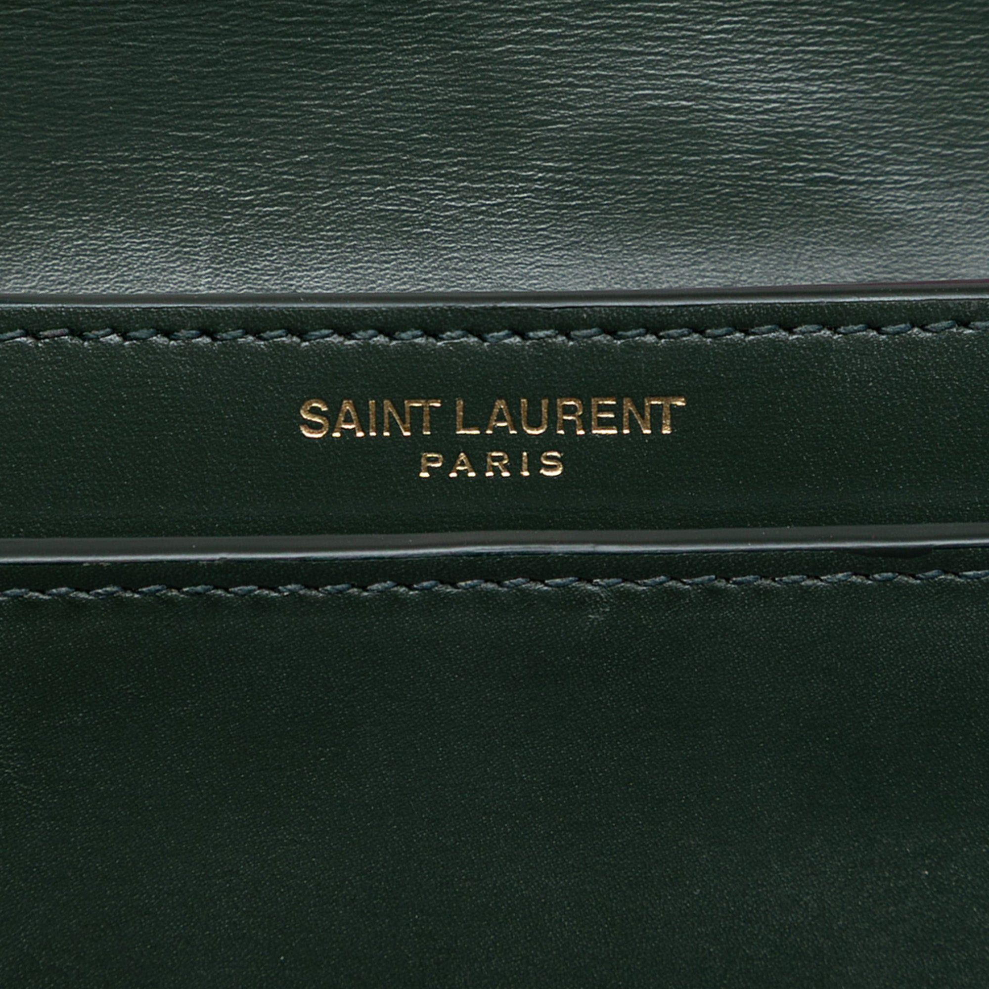 Saint Laurent Paris Smooth Calfskin Monogram Cassandra Clasp Bag Size ONE SIZE - 5 Thumbnail