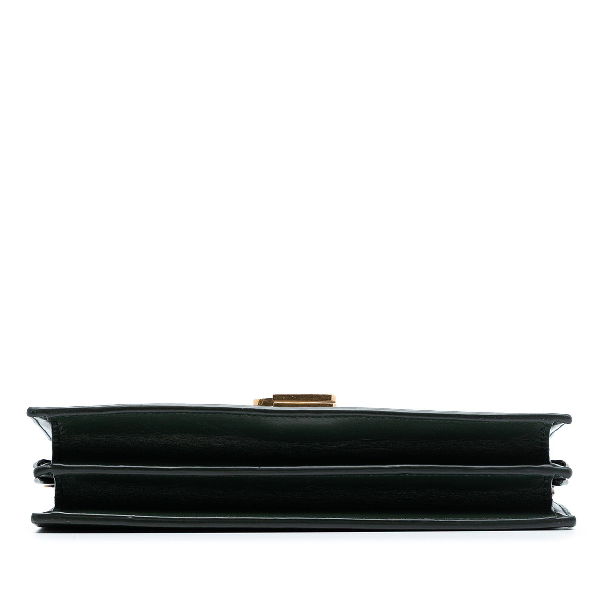 Saint Laurent Paris Smooth Calfskin Monogram Cassandra Clasp Bag Size ONE SIZE - 3 Thumbnail