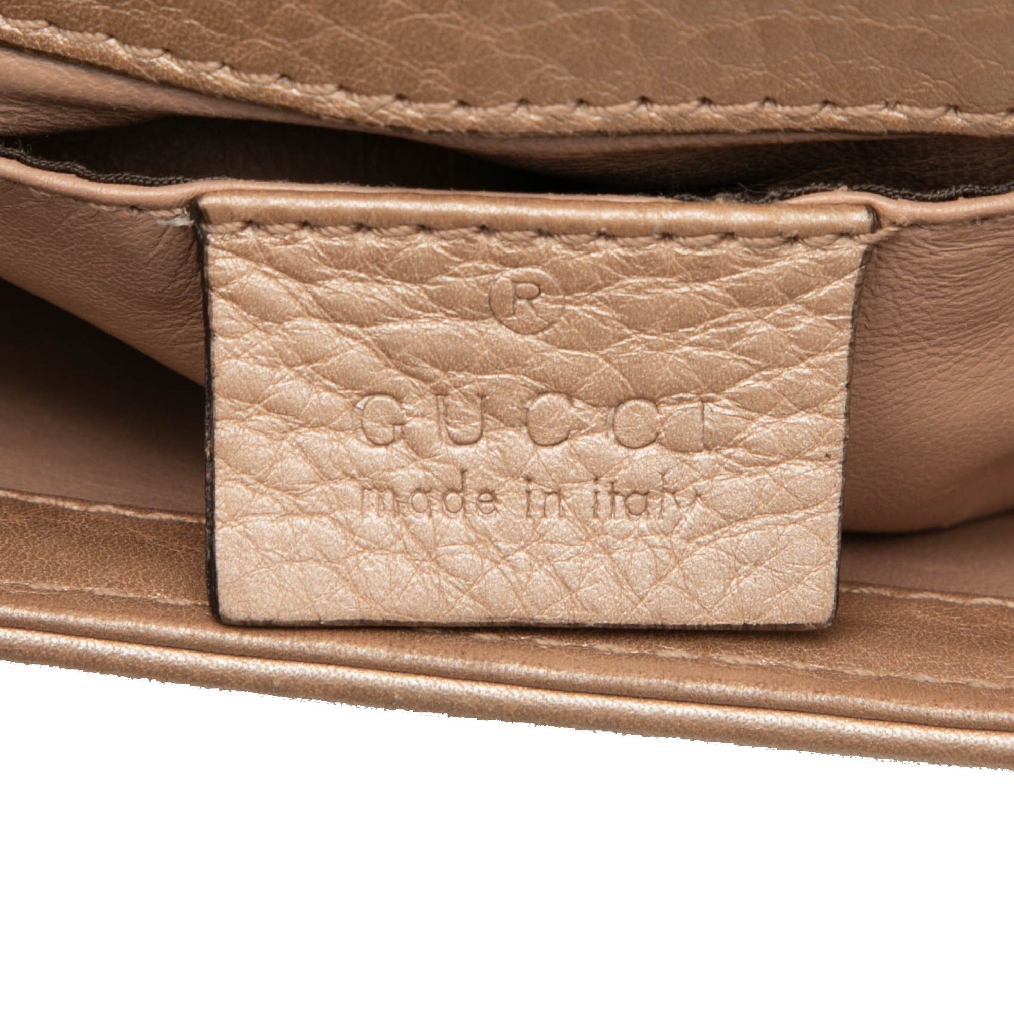 Gucci Mini Metallic Calfskin Bamboo Night Size ONE SIZE - 5 Thumbnail