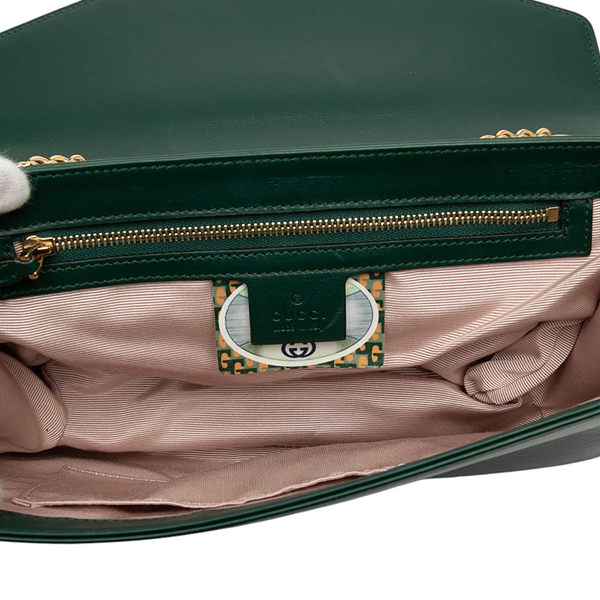 Gucci Medium Leather Rajah Crossbody Size ONE SIZE - 4 Thumbnail