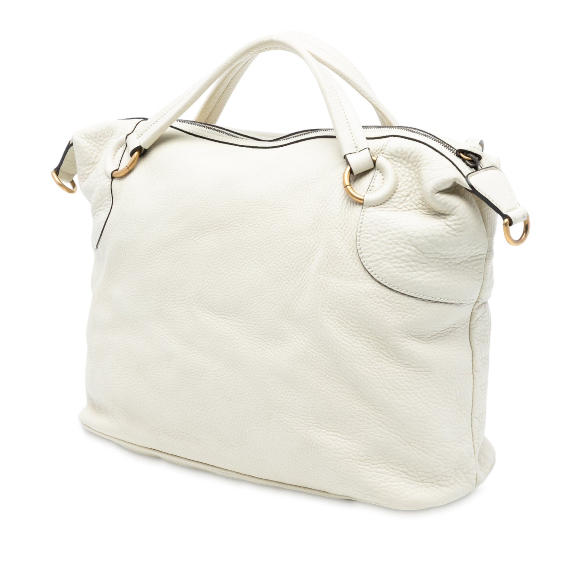 Gucci Leather Twill Satchel Size ONE SIZE - 2 Thumbnail