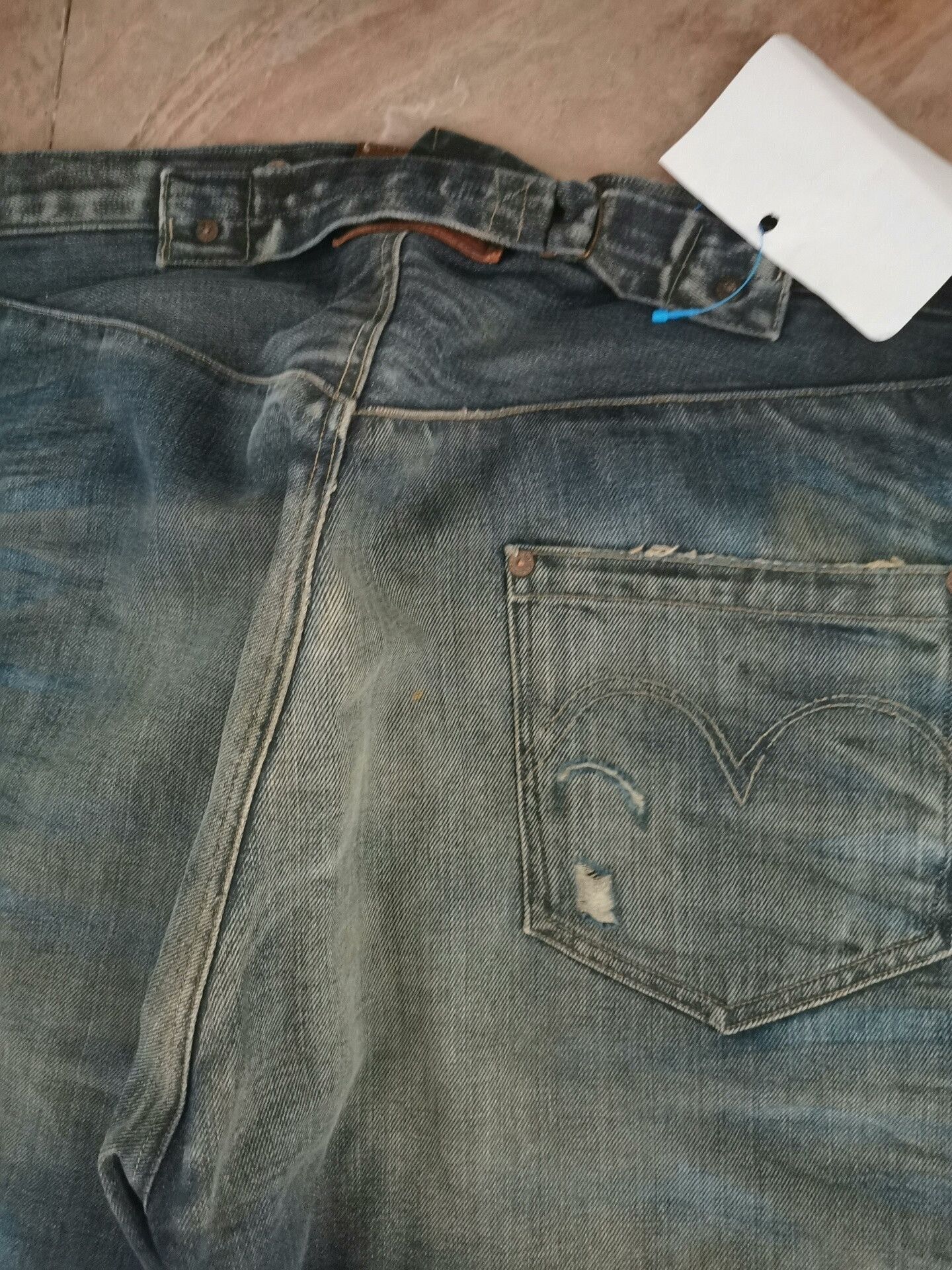 LVC Levi's LVC 1886 Nevada Patch Denim Size US 34 / EU 50 - 5 Thumbnail
