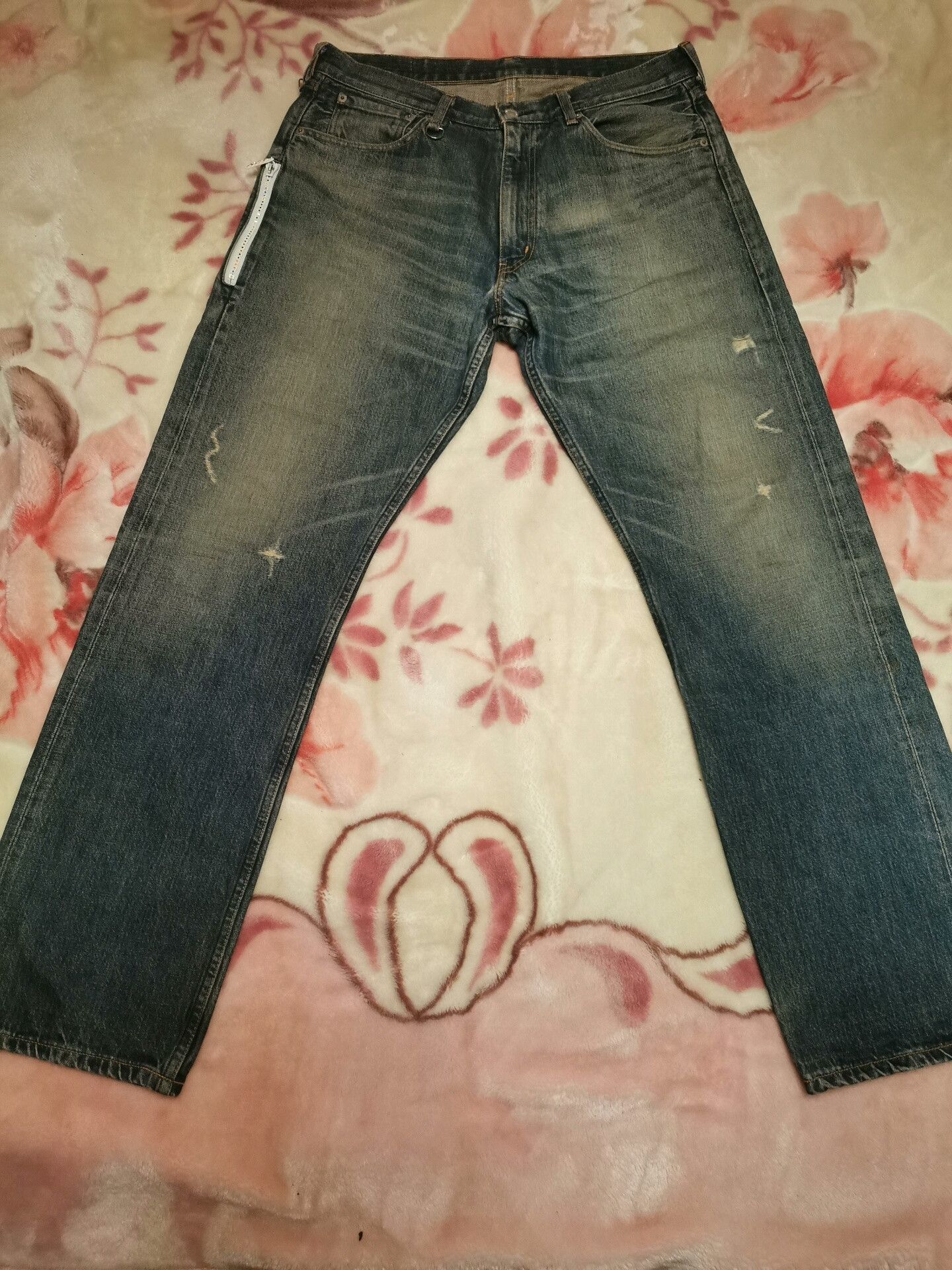 PHENOMENON Fenom 34 207 Colorful Diamond Jeans Size US 34 / EU 50 - 2 Thumbnail