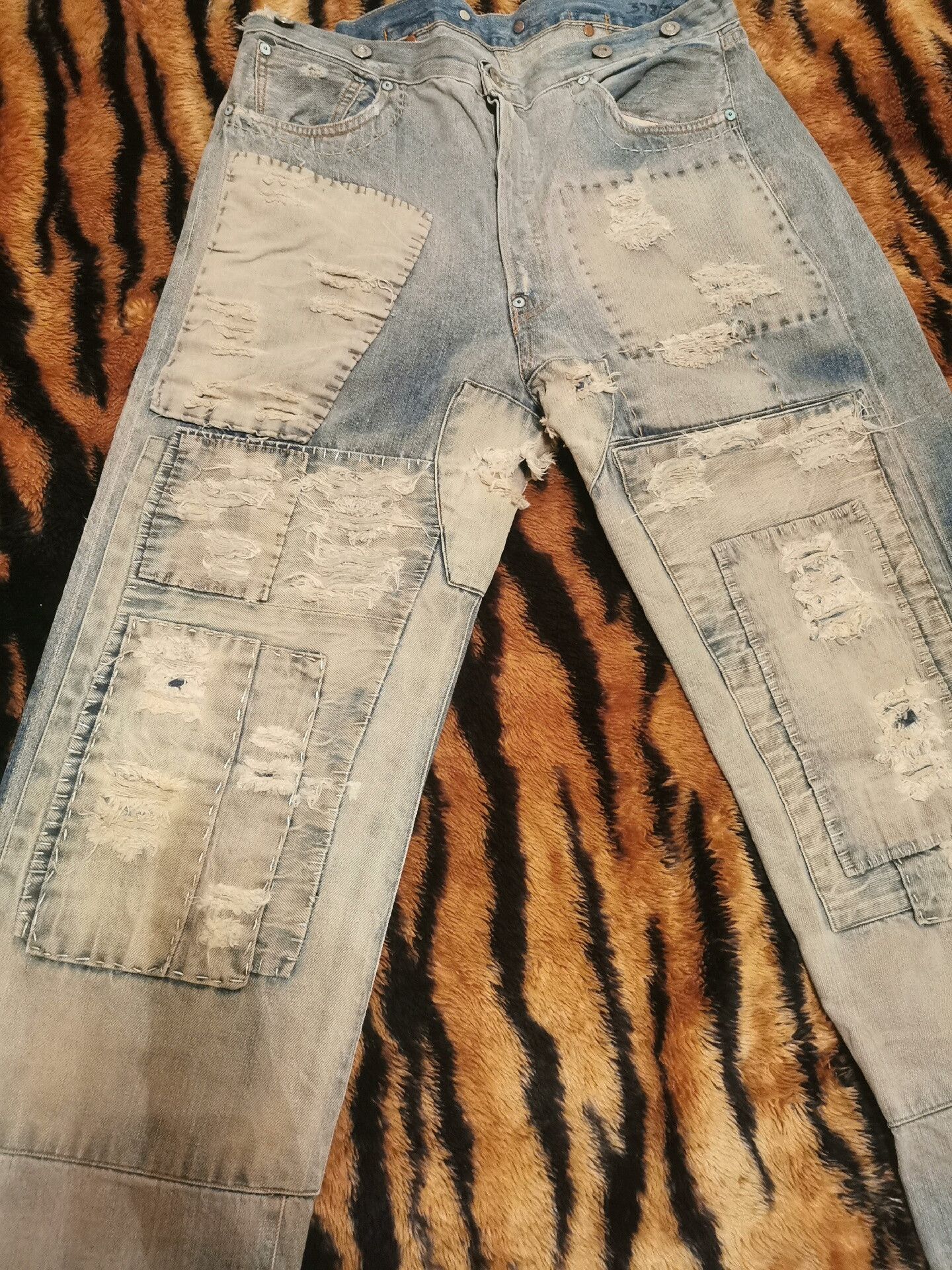 LVC LVC1918 Vintage Denim Jeans Size US 36 / EU 52 - 3 Thumbnail