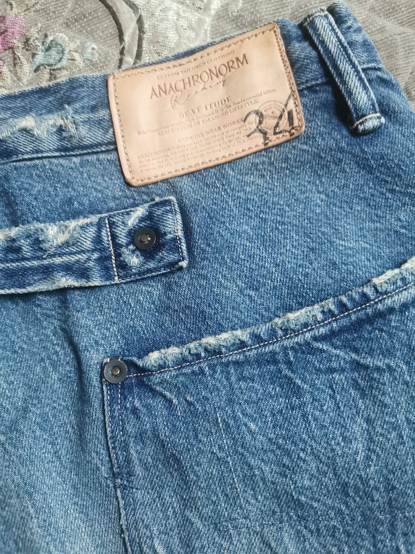 ANACHRONORM Anachronorm Rare Limited Japanese Jeans Size US 34 / EU 50 - 5 Thumbnail