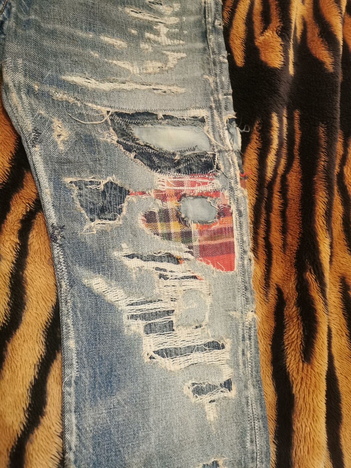 Ron Herman Ron Herman Handmade Japanese Denim Jeans Size US 34 / EU 50 - 4 Thumbnail