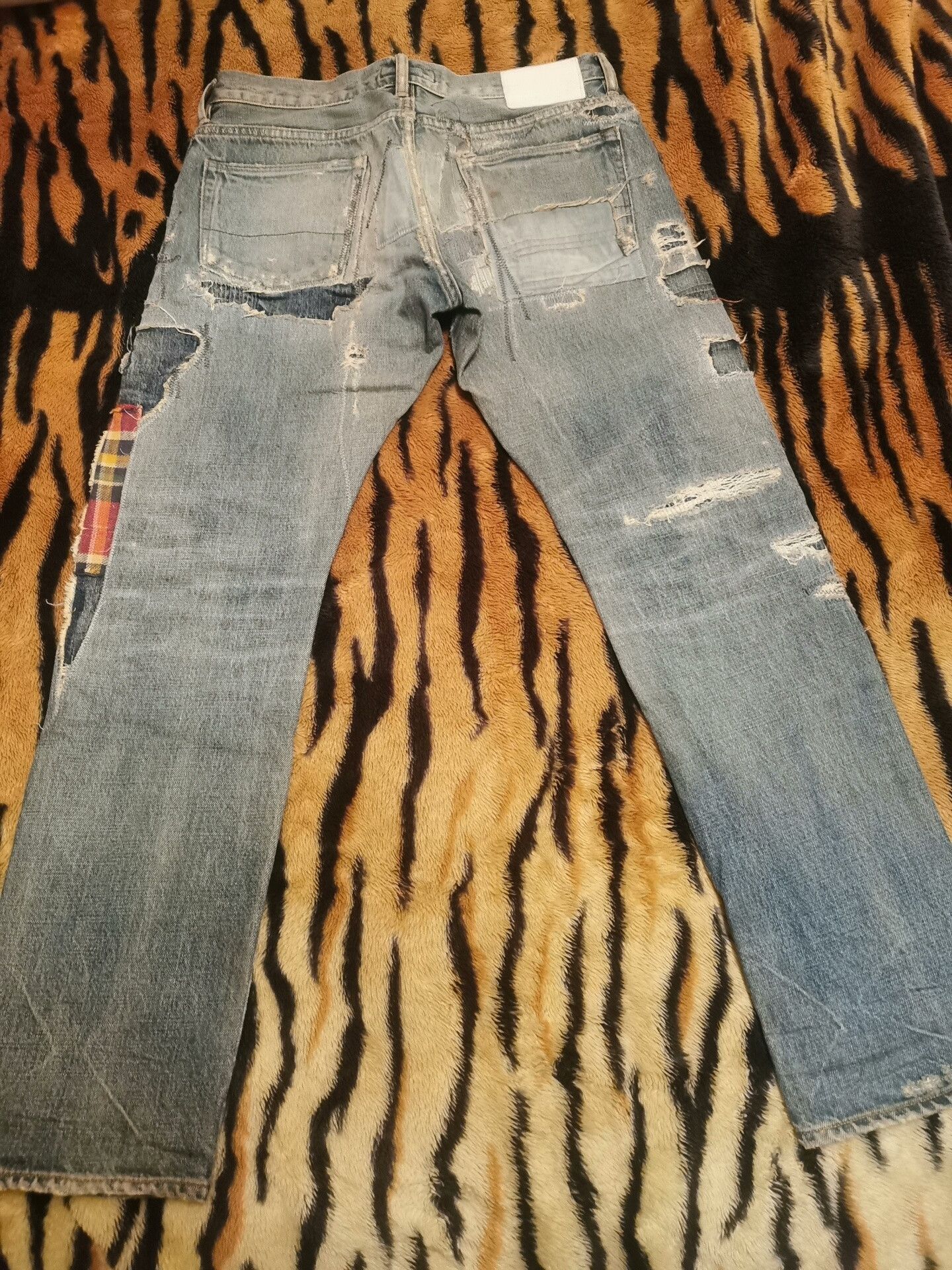 Ron Herman Ron Herman Handmade Japanese Denim Jeans Size US 34 / EU 50 - 2 Thumbnail
