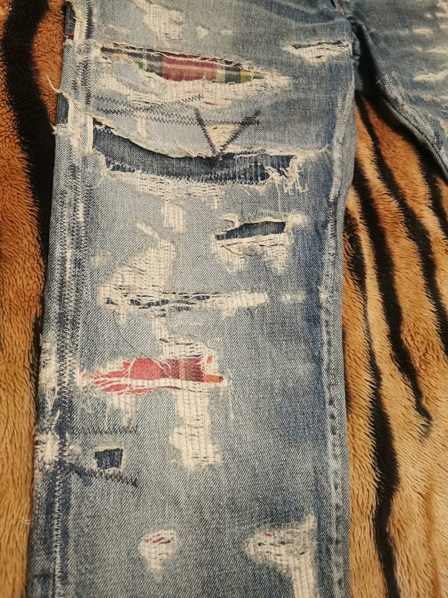 Ron Herman Ron Herman Handmade Japanese Denim Jeans Size US 34 / EU 50 - 5 Thumbnail