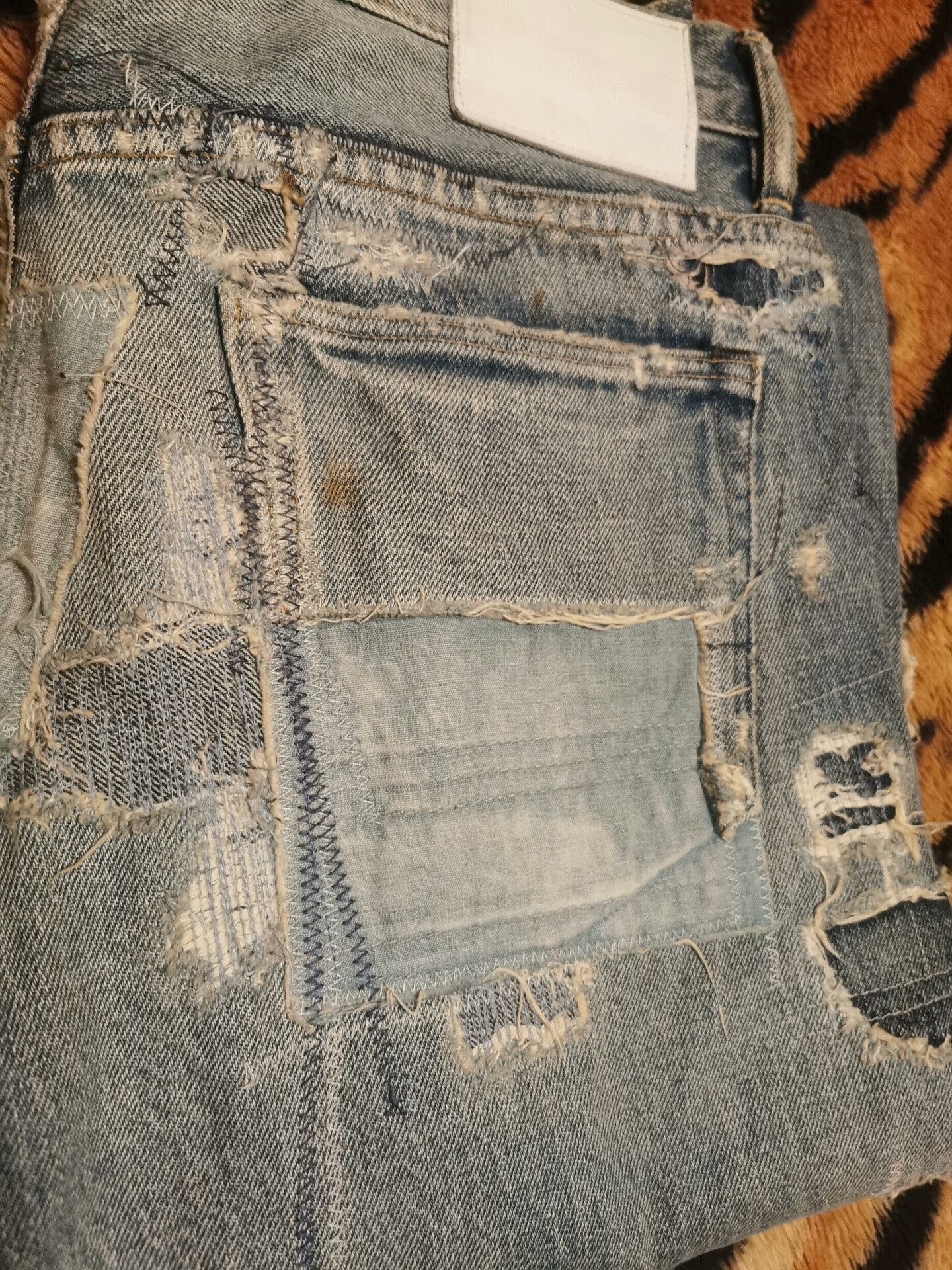 Ron Herman Ron Herman Handmade Japanese Denim Jeans Size US 34 / EU 50 - 3 Thumbnail