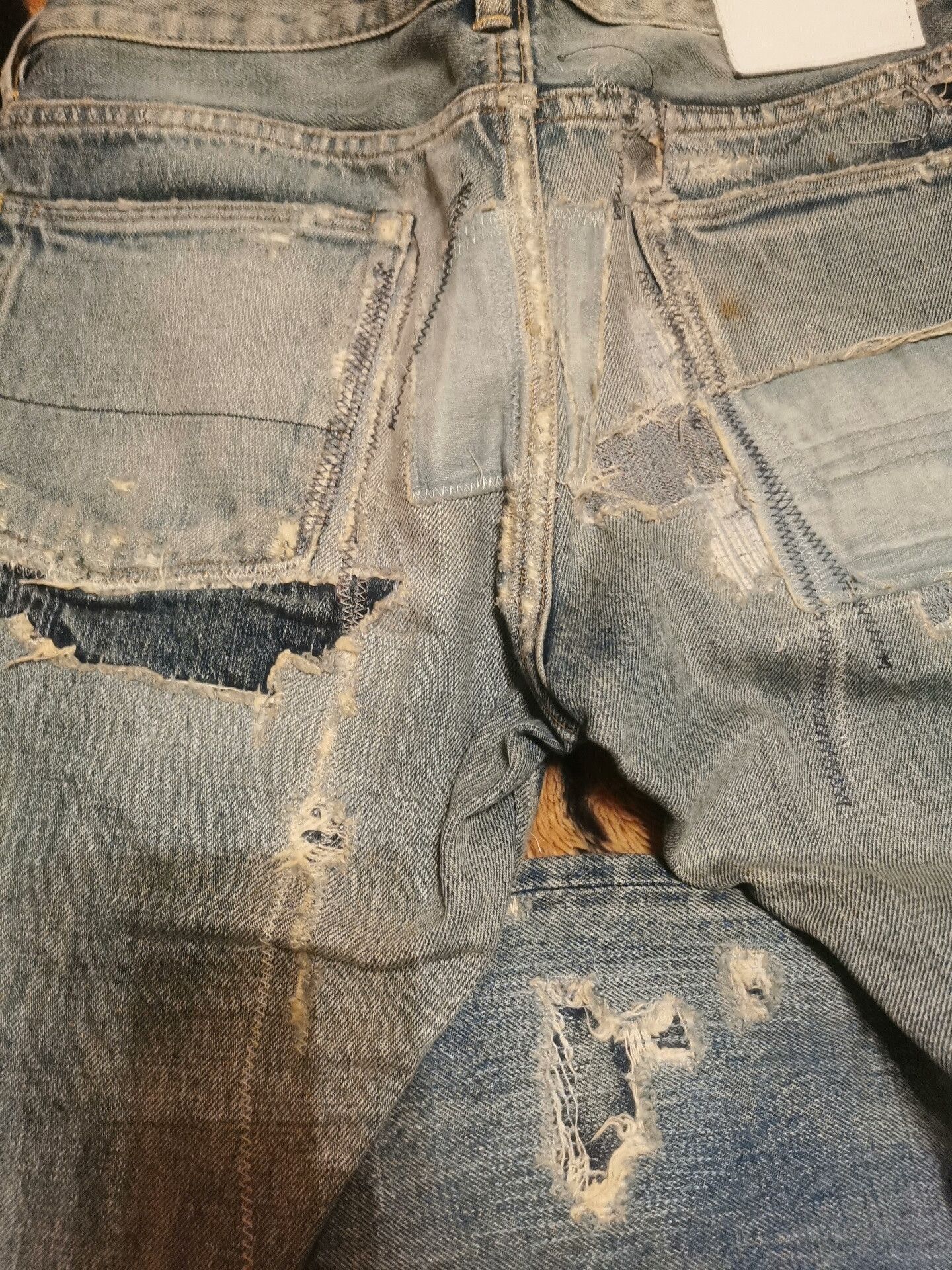 Ron Herman Ron Herman Handmade Japanese Denim Jeans Size US 34 / EU 50 - 6 Thumbnail