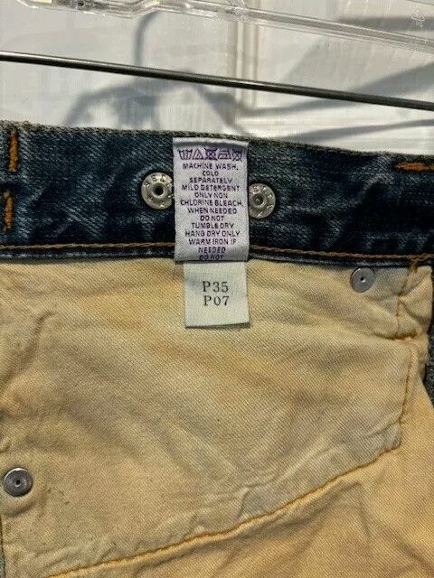 Prps Purple Product Yin-Yang Cat Whisker Jeans Size US 34 / EU 50 - 3 Thumbnail