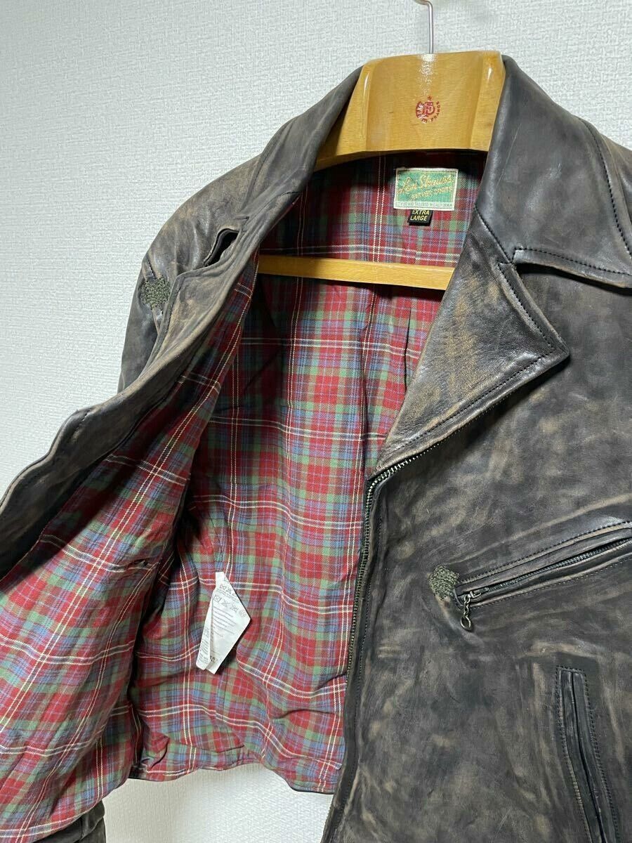 LVC LVC Early UK Distressed Horsehide Jacket Size US L / EU 52-54 / 3 - 2 Thumbnail