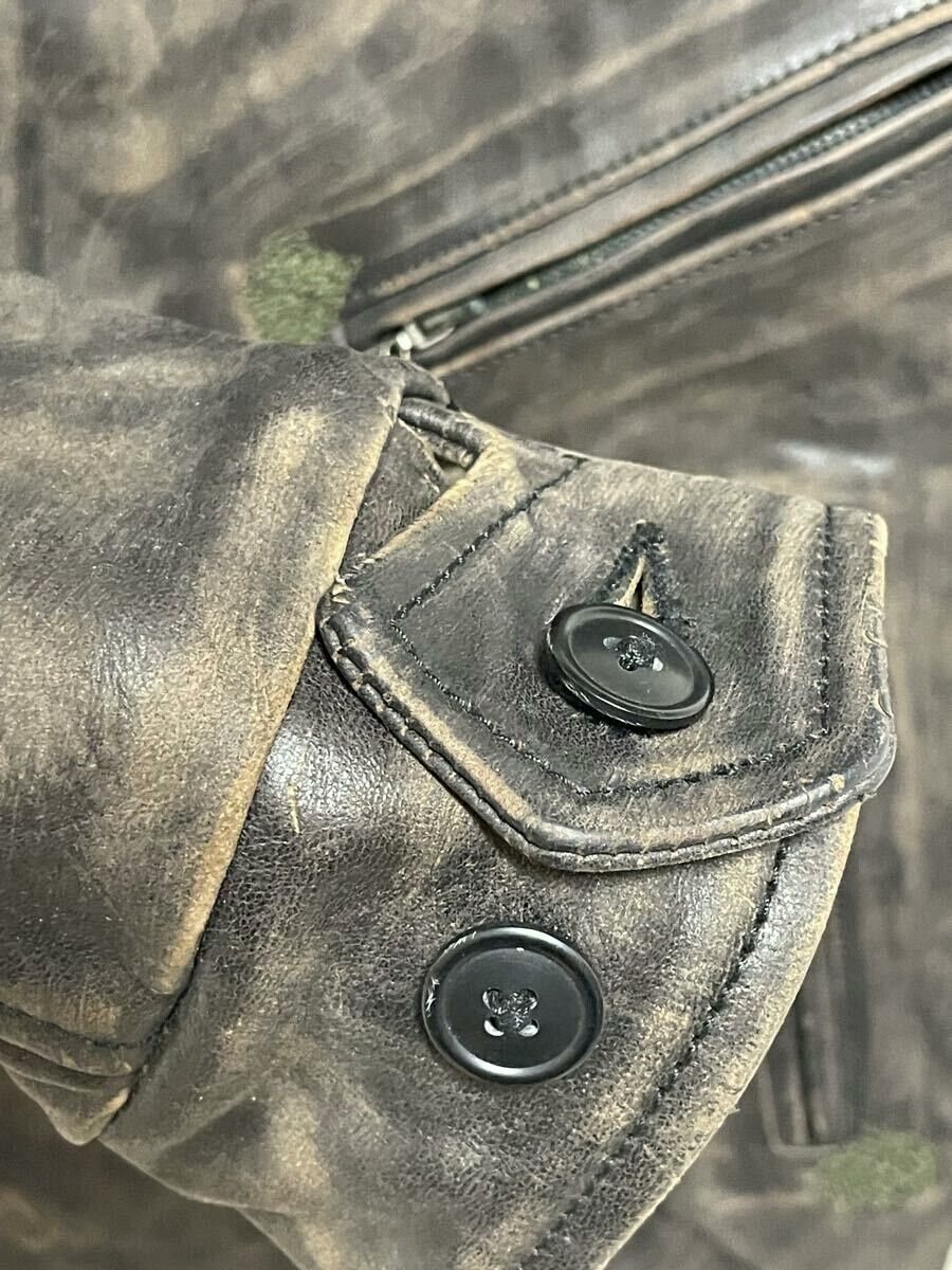LVC LVC Early UK Distressed Horsehide Jacket Size US L / EU 52-54 / 3 - 4 Thumbnail