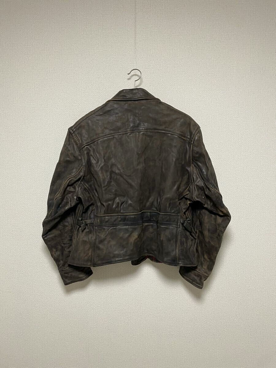 LVC LVC Early UK Distressed Horsehide Jacket Size US L / EU 52-54 / 3 - 3 Thumbnail