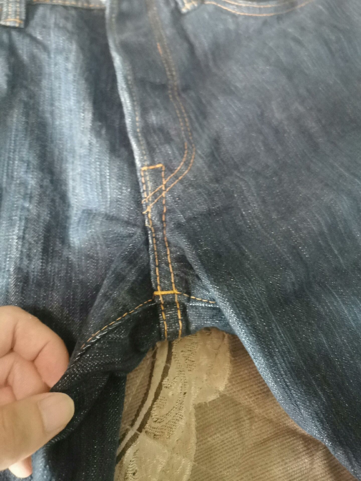 Vintage Limited Raw Denim Jeans Size US 32 / EU 48 - 4 Thumbnail