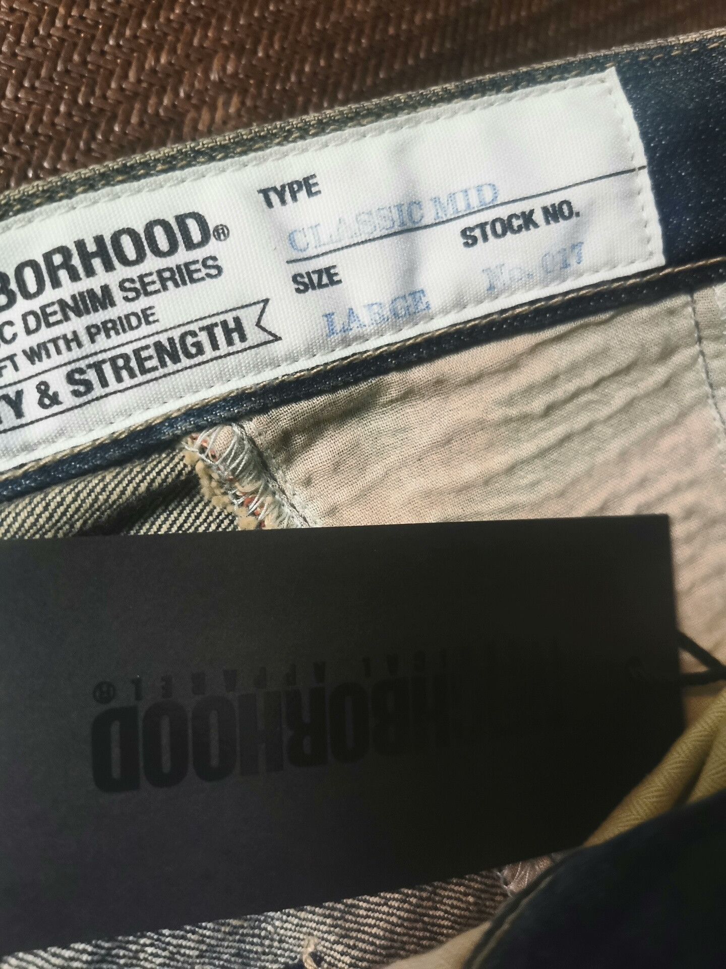 Neighborhood Neighborhood 17 Vintage Wash Mid-Rise Denim Size US 29 - 5 Thumbnail