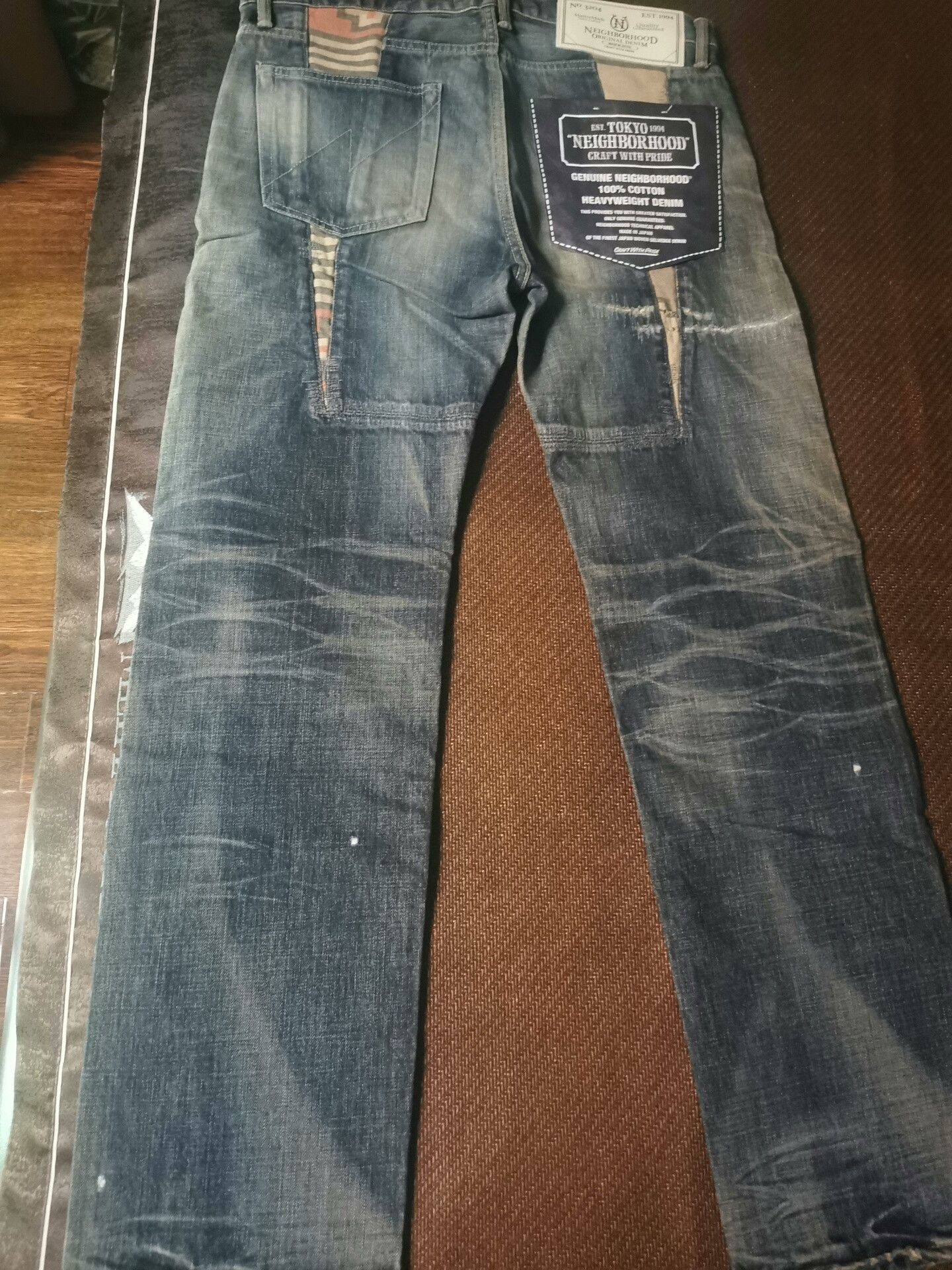 Neighborhood Neighborhood 17 Vintage Wash Mid-Rise Denim Size US 29 - 3 Thumbnail