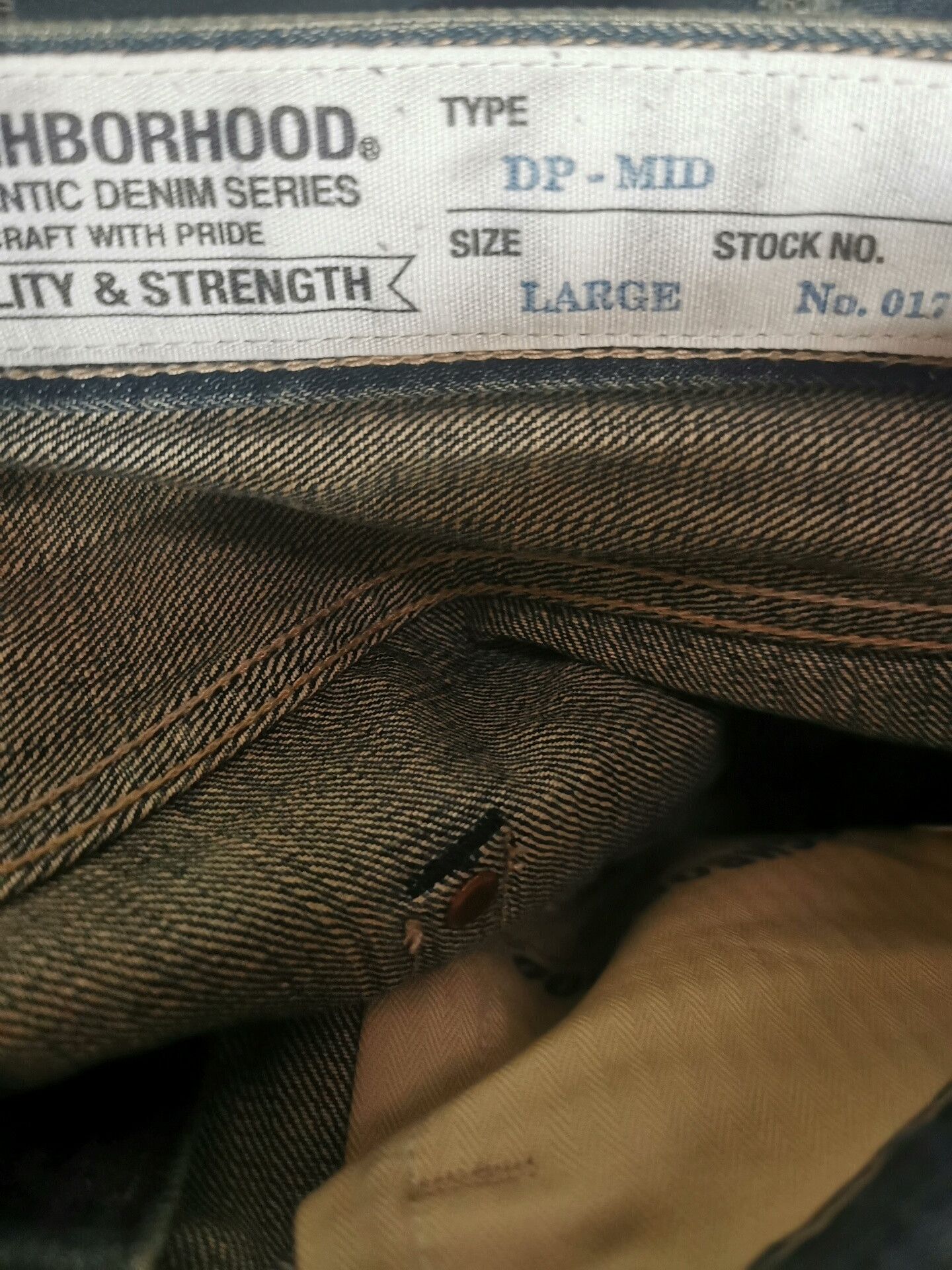 Neighborhood Neighborhood 17AW 9th Anniv Limited Denim DP-MID L Size US 34 / EU 50 - 8 Thumbnail