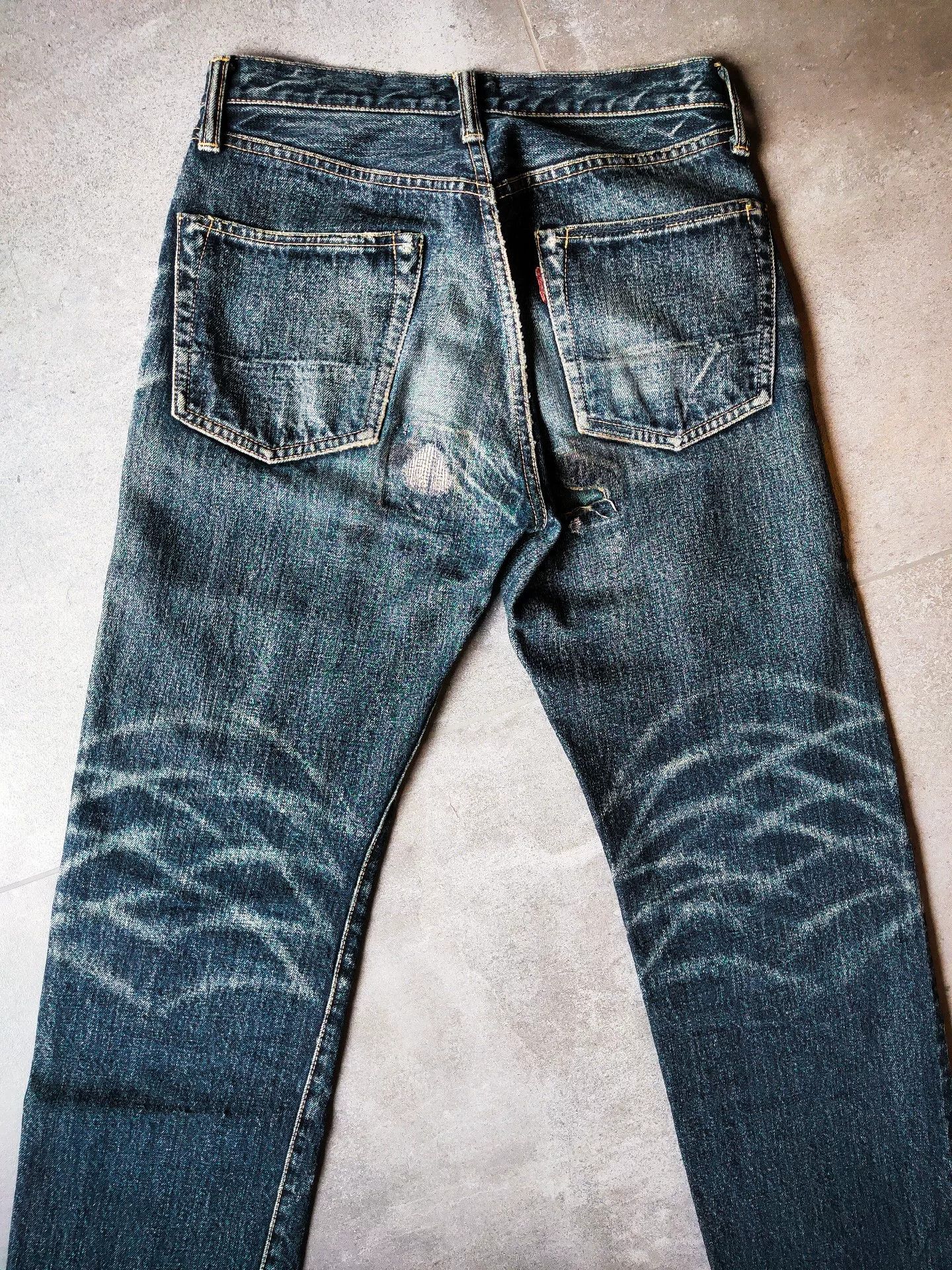 Kapital Kapital Vintage Washed Blue Jeans Size US 39 - 4 Thumbnail