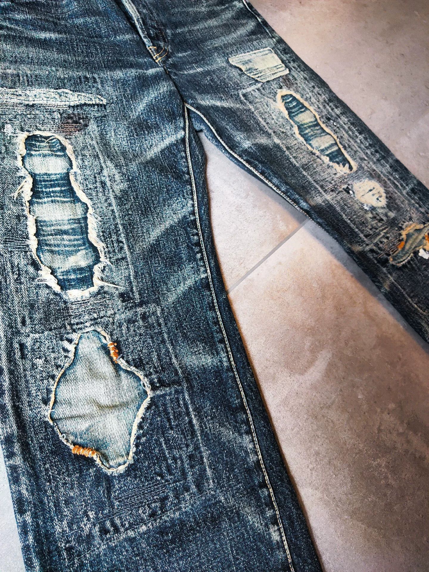 Kapital Kapital Vintage Washed Blue Jeans Size US 39 - 5 Thumbnail