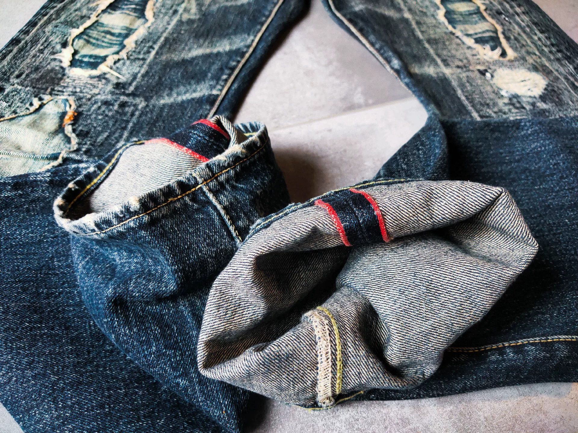 Kapital Kapital Vintage Washed Blue Jeans Size US 39 - 6 Thumbnail