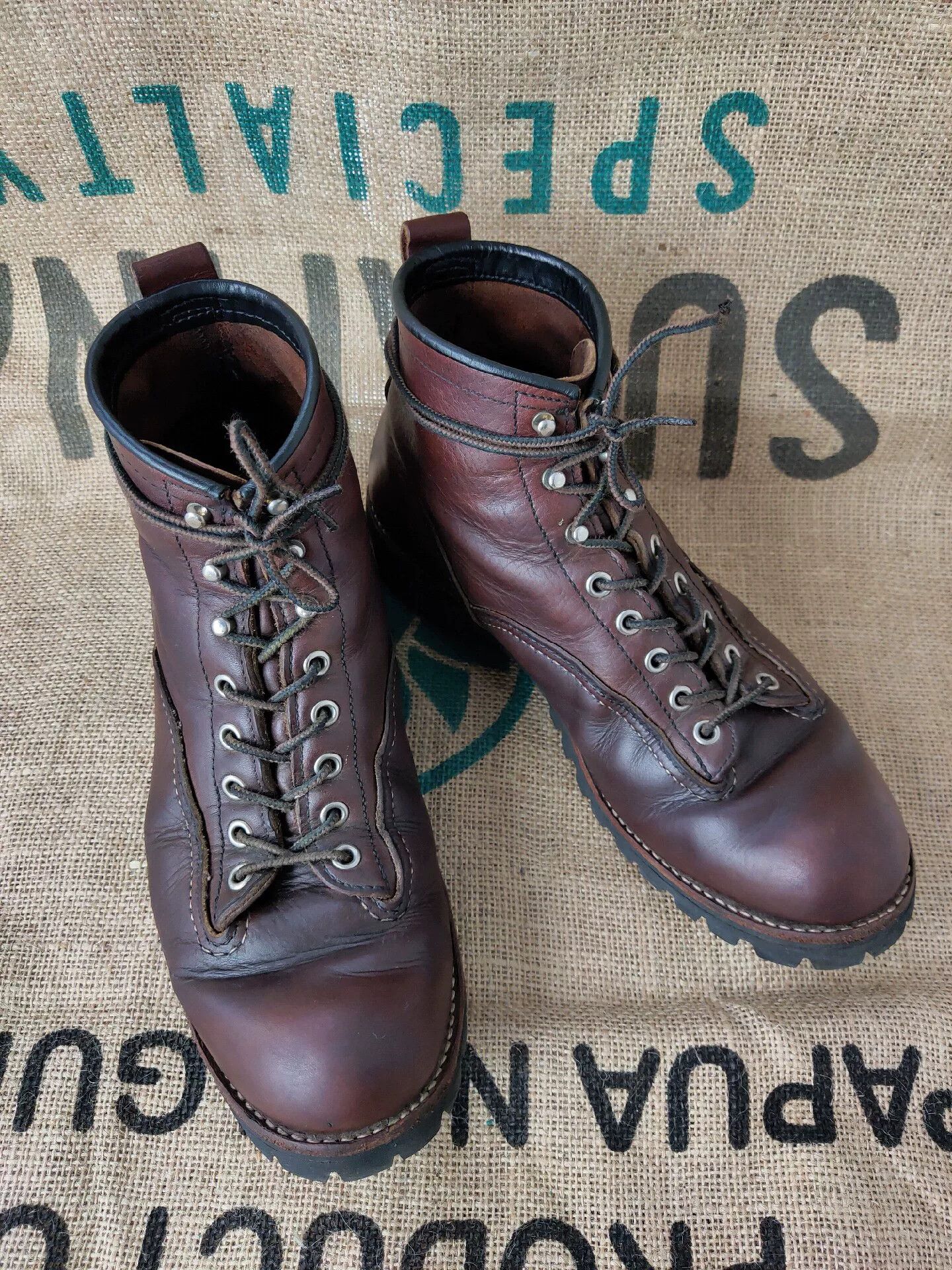 Red Wing Red Wing Lychee Leather Old Boots Size US 10 / EU 43 - 2 Thumbnail