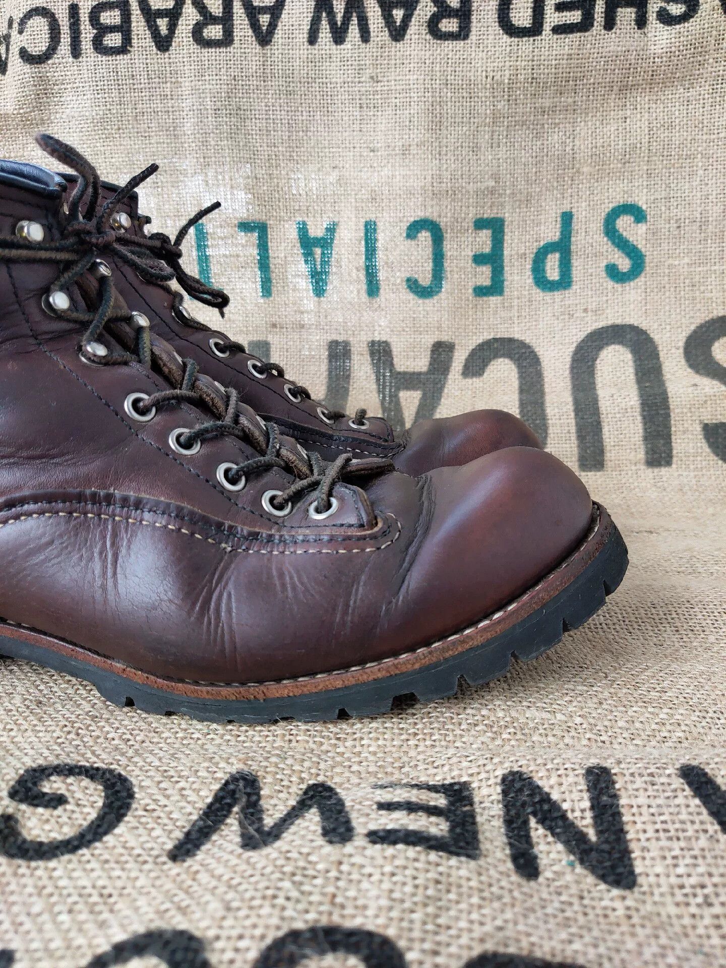 Red Wing Red Wing Lychee Leather Old Boots Size US 10 / EU 43 - 6 Thumbnail