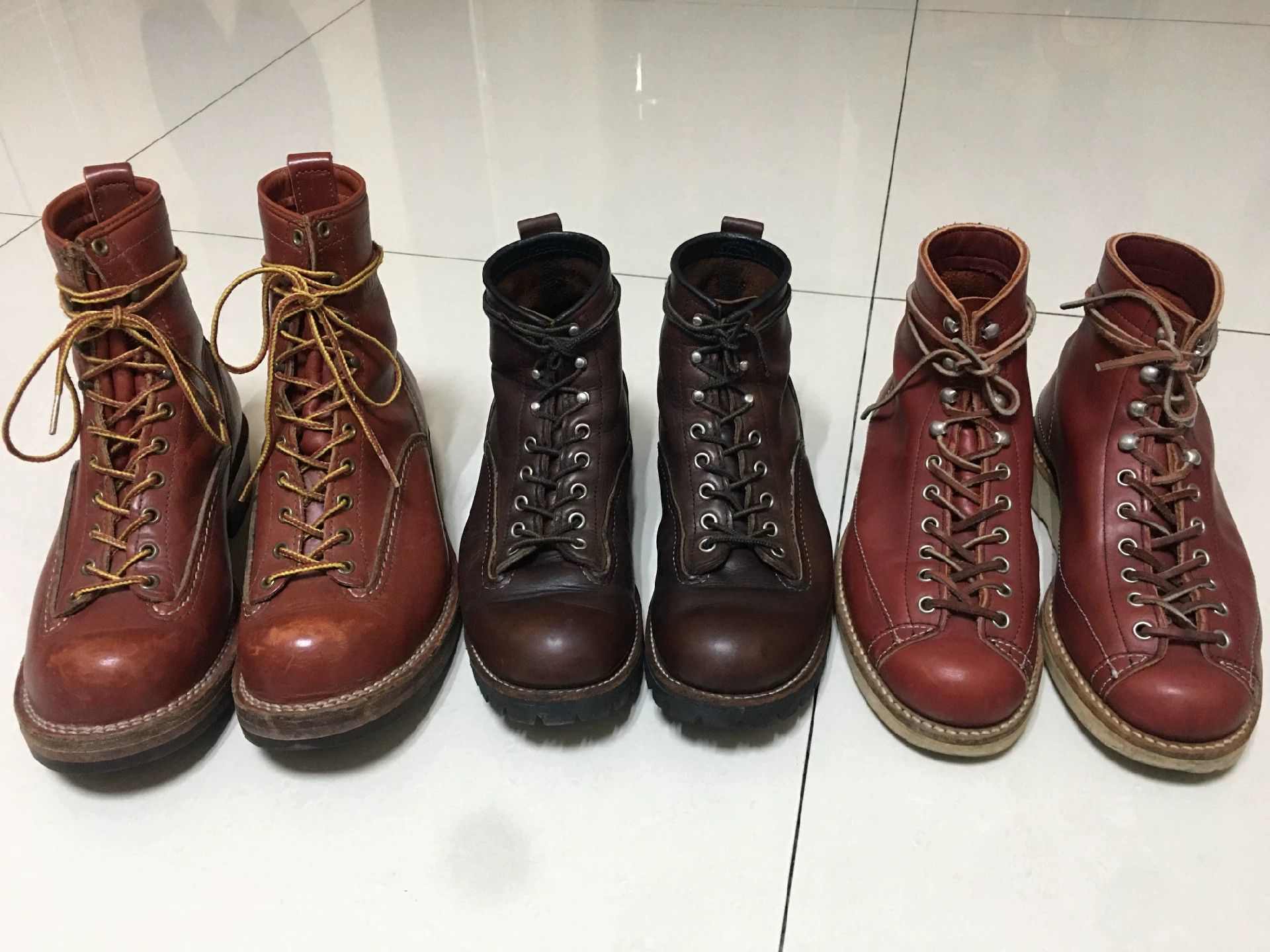 Red Wing Red Wing Vintage US-Made Tea Core Boots Size US 9 / EU 42 - 8 Thumbnail